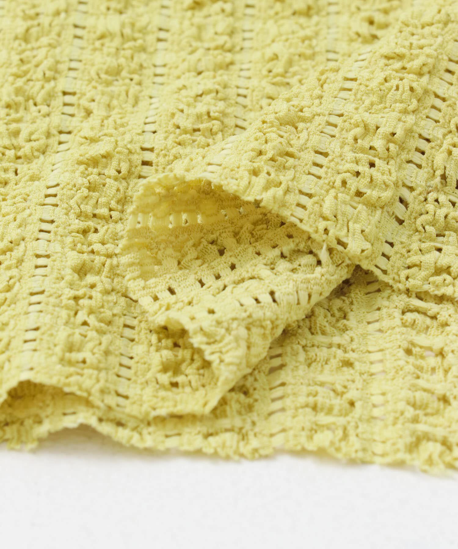  「バイカラーレースTEE」|Tシャツ・カットソー|