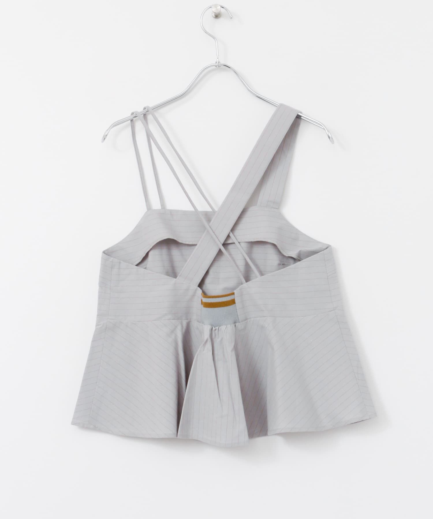  「ストライプアシンメトリーキャミソール&there4;」|キャミソール|