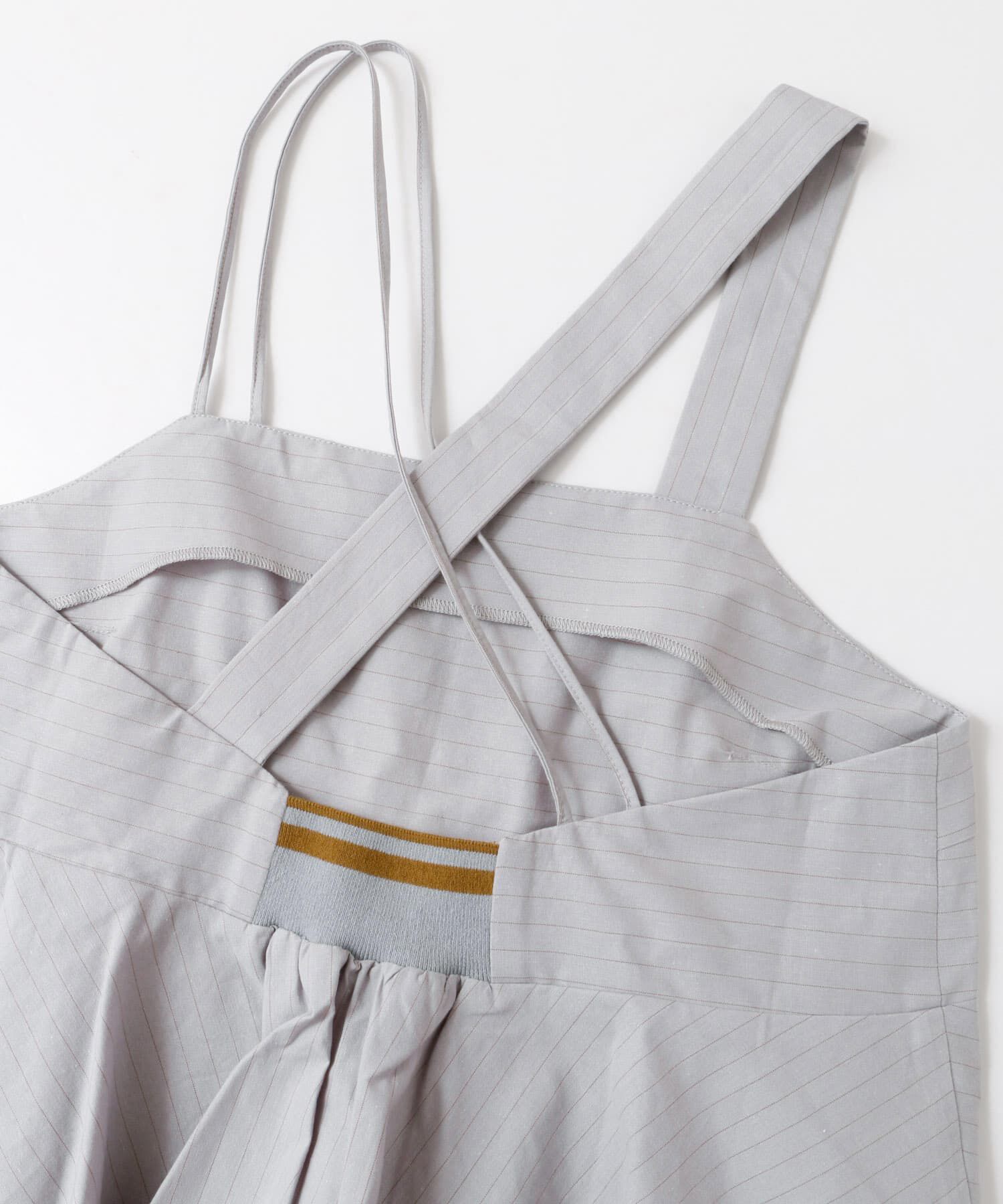  「ストライプアシンメトリーキャミソール&there4;」|キャミソール|