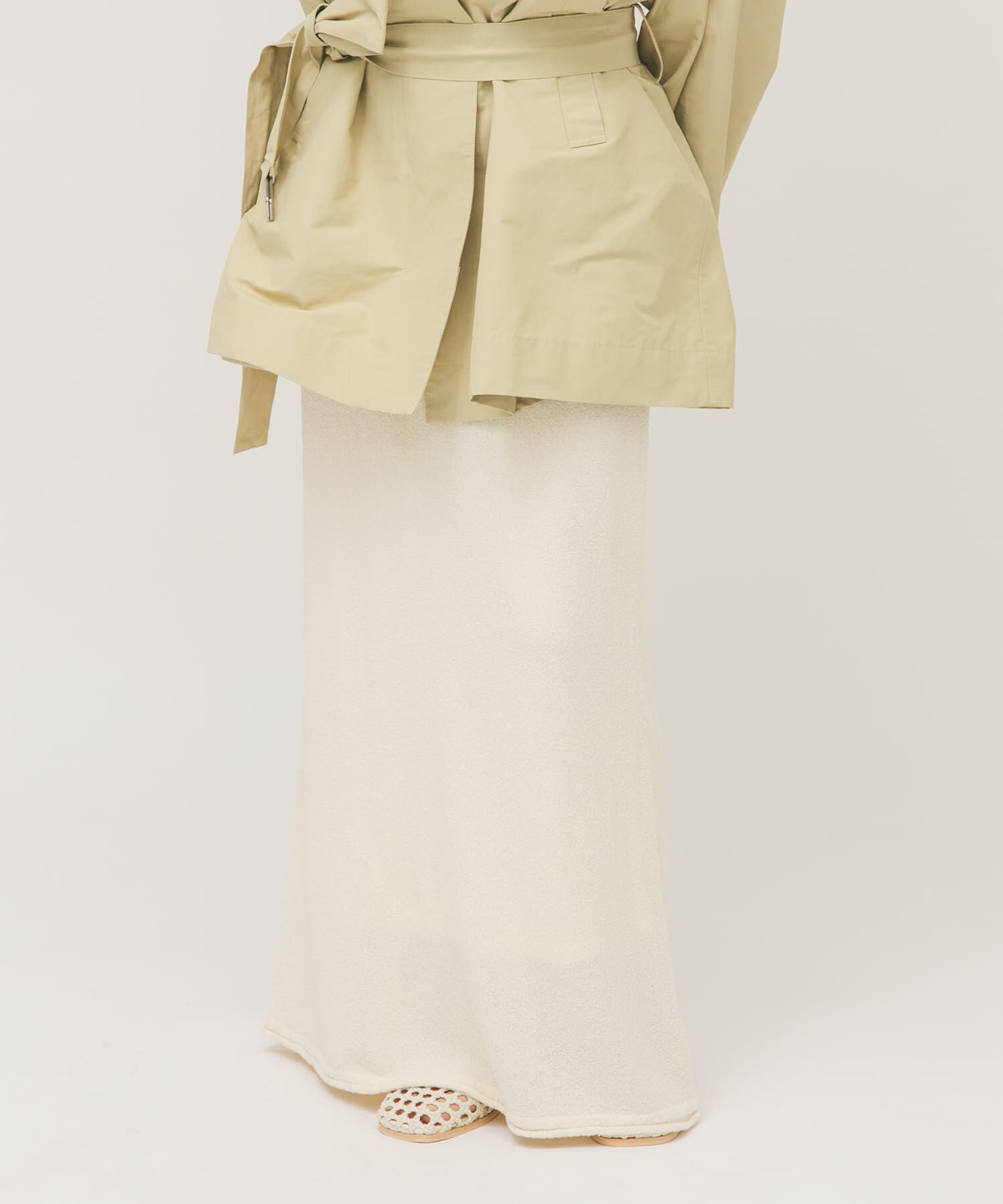  「Iラインニットスカート」|スカート|