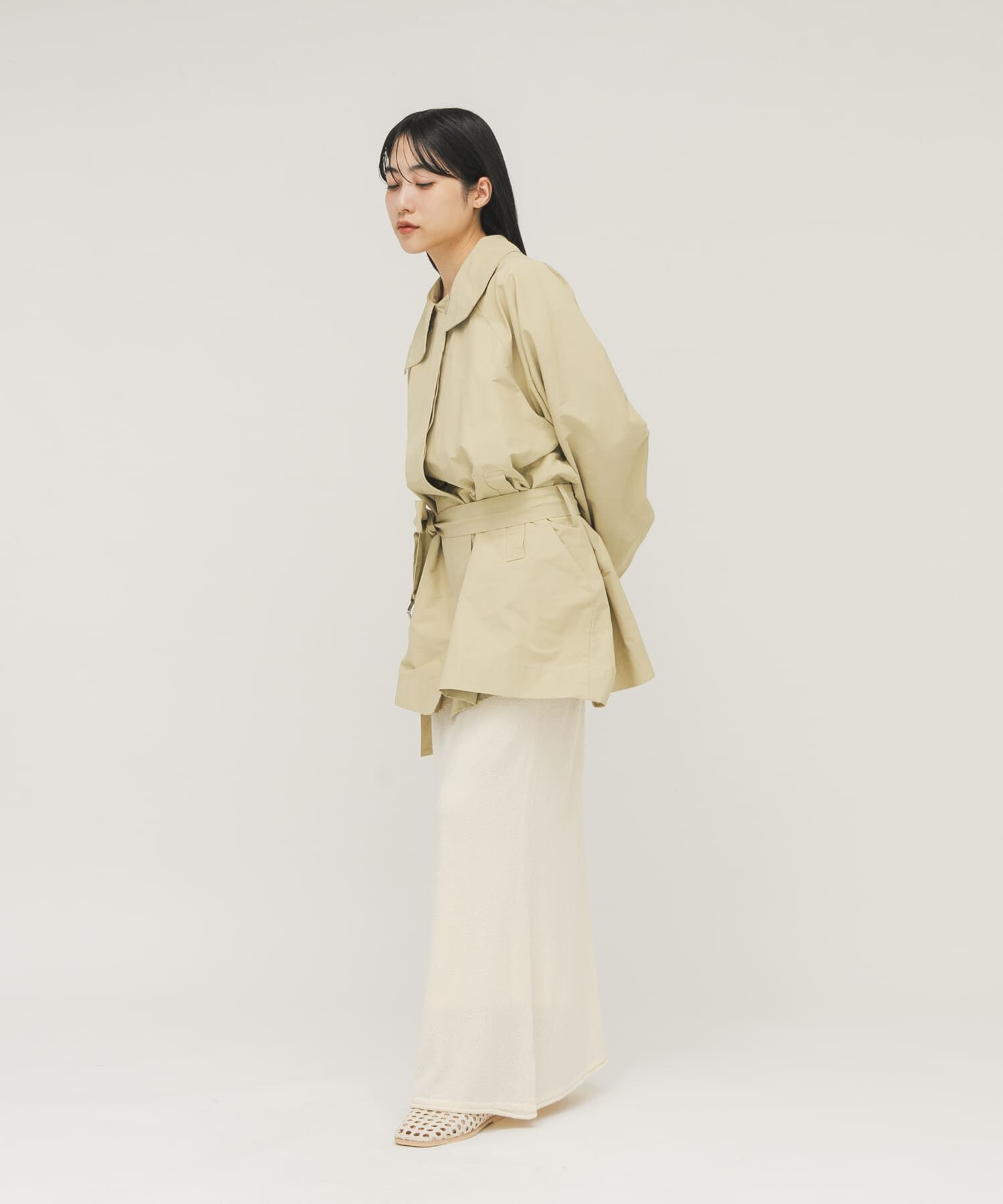  「Iラインニットスカート」|スカート|