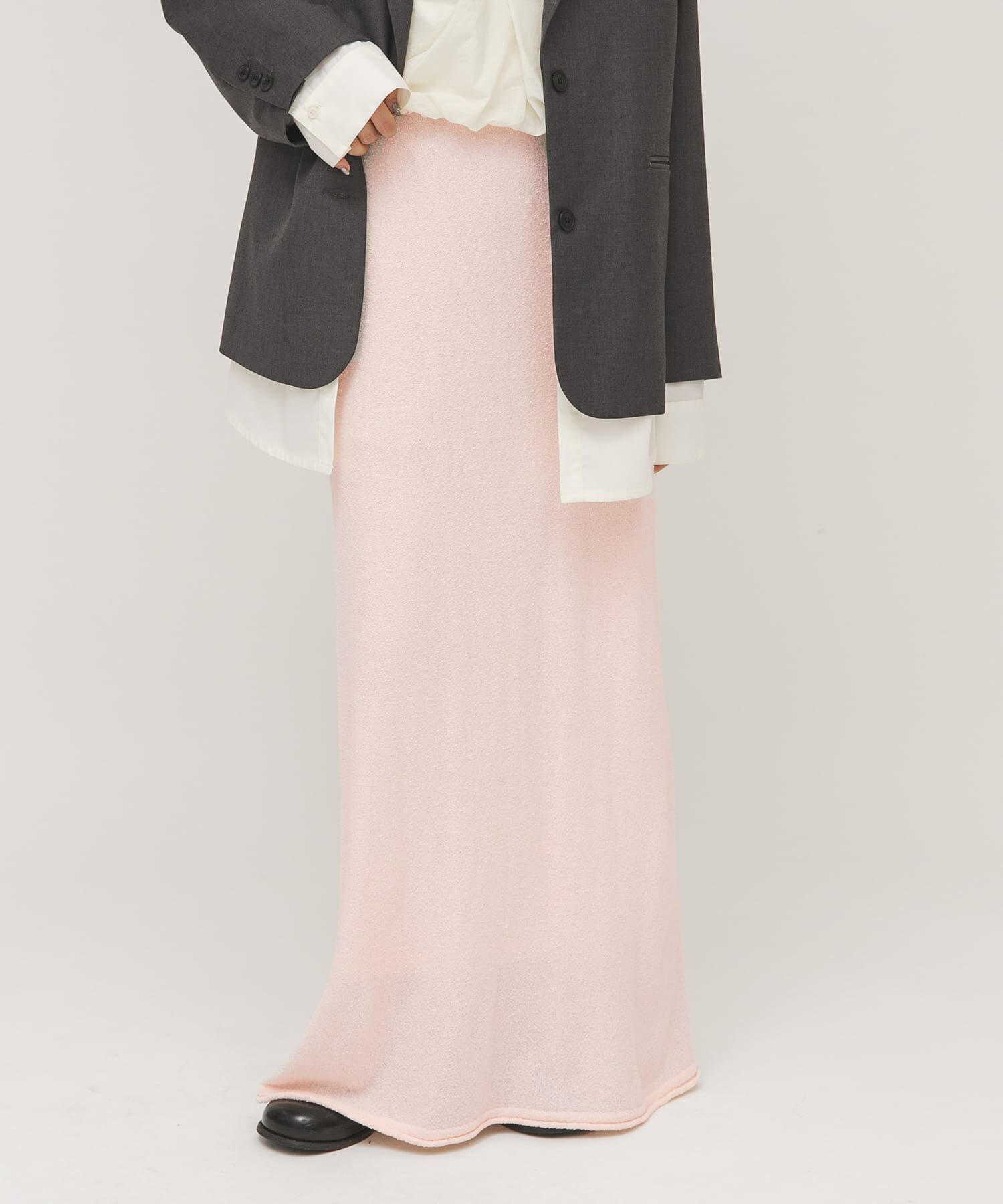  「Iラインニットスカート」|スカート|