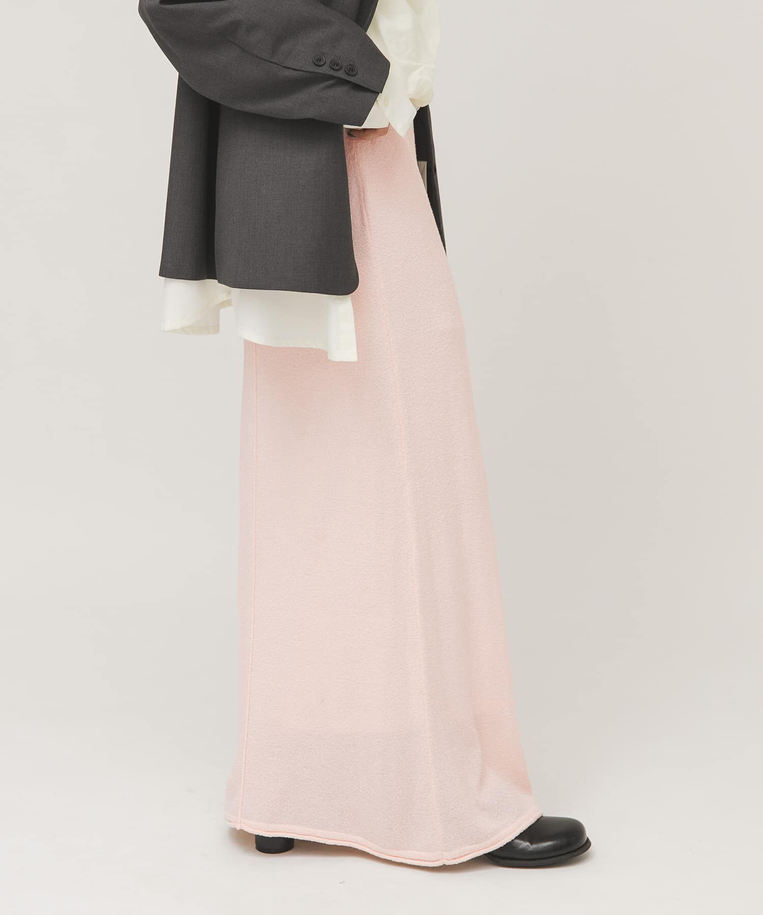  「Iラインニットスカート」|スカート|