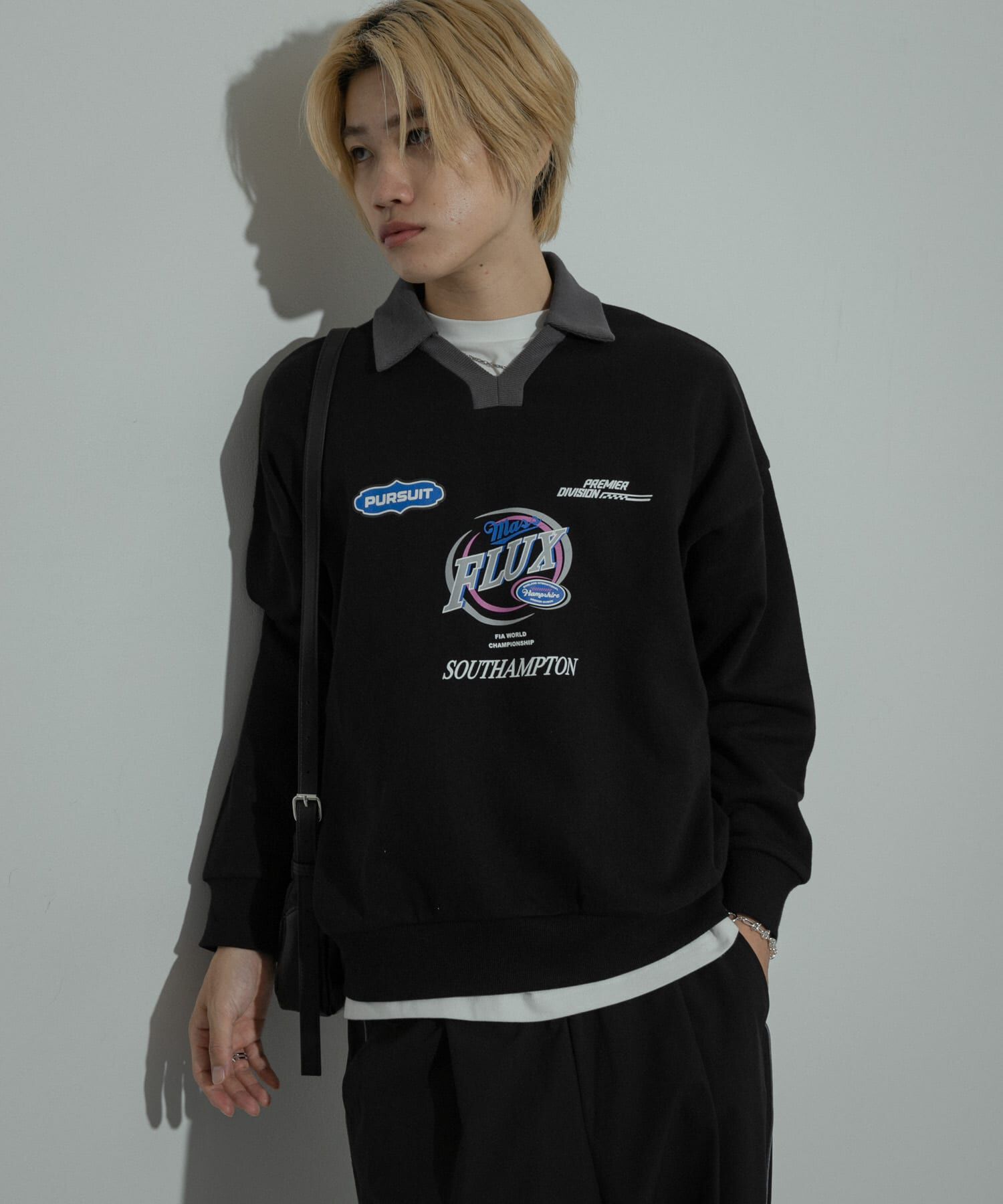 SENSE OF PLACE by URBAN RESEARCH「Game Graphic Long-Sleeve Sweat」|スウェット・ジャージ|