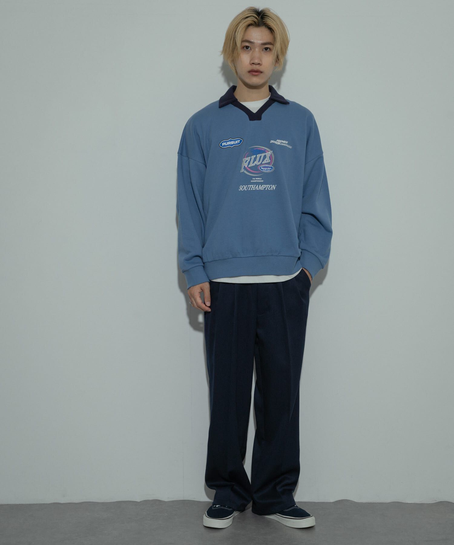 SENSE OF PLACE by URBAN RESEARCH「Game Graphic Long-Sleeve Sweat」|スウェット・ジャージ|