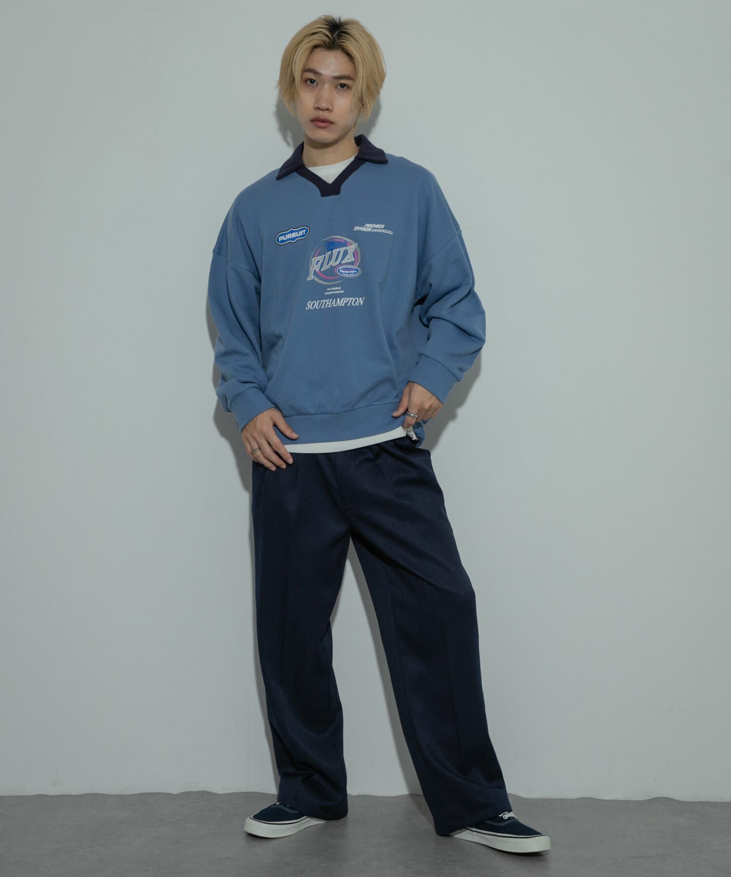 SENSE OF PLACE by URBAN RESEARCH「Game Graphic Long-Sleeve Sweat」|スウェット・ジャージ|