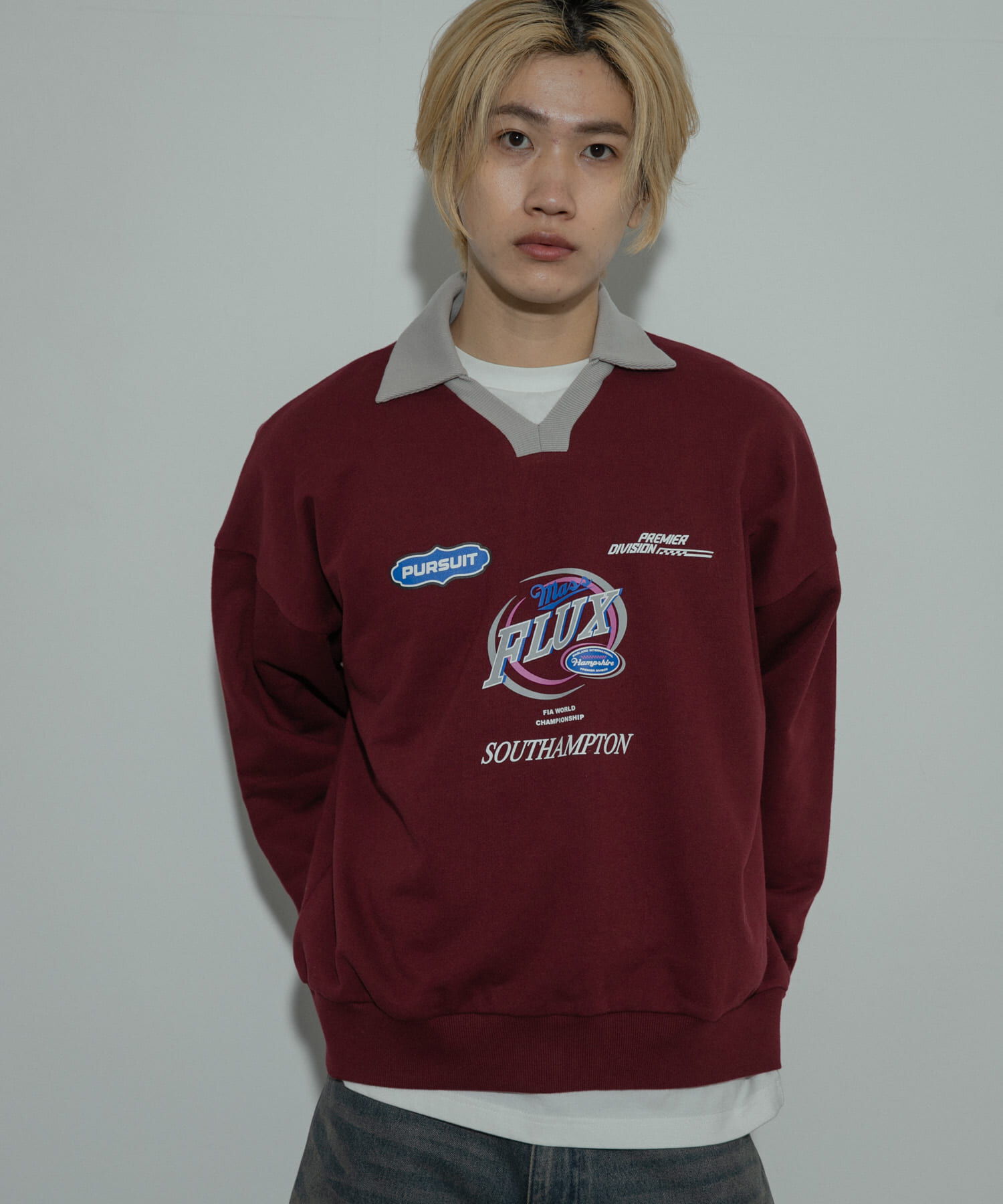 SENSE OF PLACE by URBAN RESEARCH「Game Graphic Long-Sleeve Sweat」|スウェット・ジャージ|