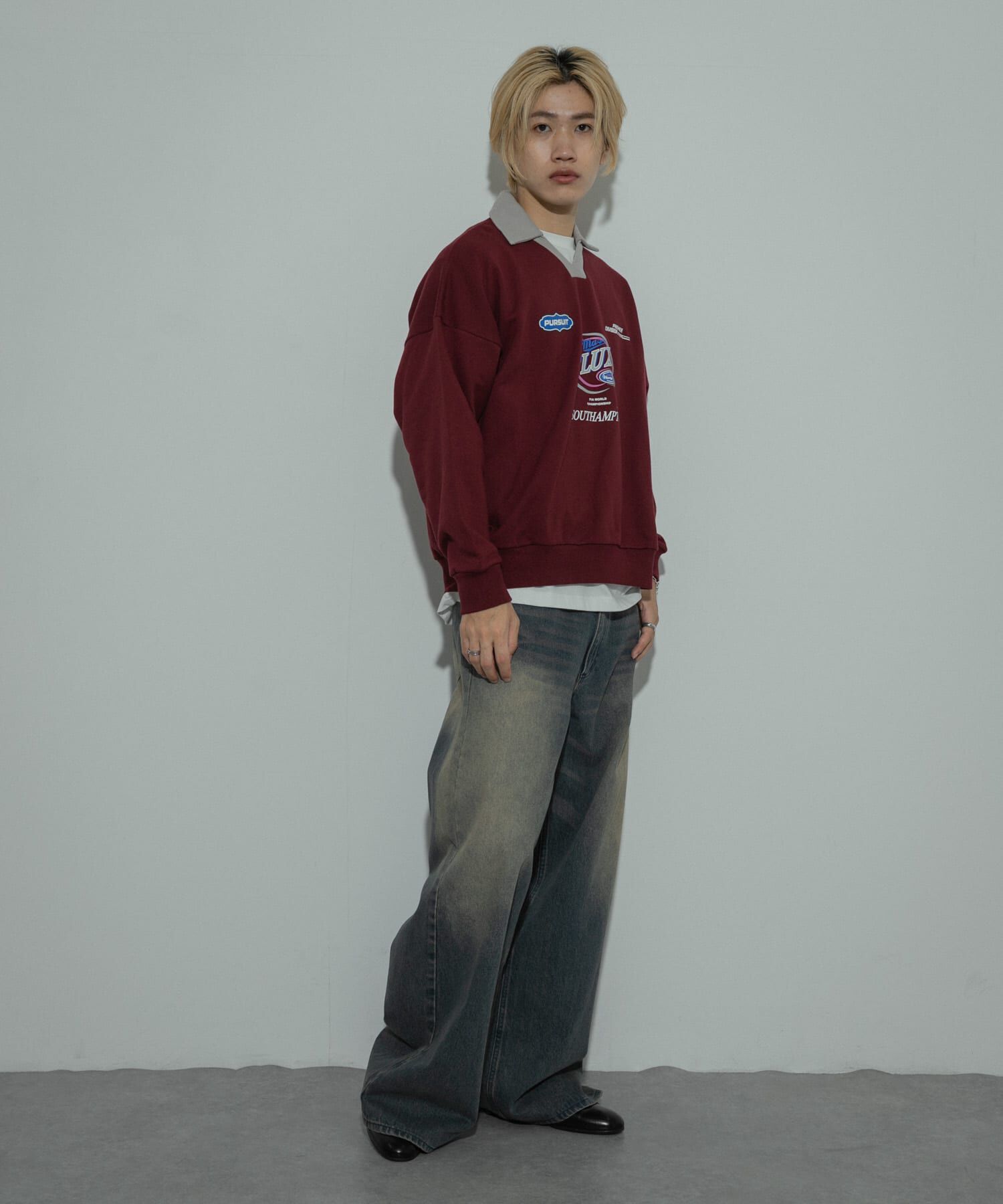 SENSE OF PLACE by URBAN RESEARCH「Game Graphic Long-Sleeve Sweat」|スウェット・ジャージ|