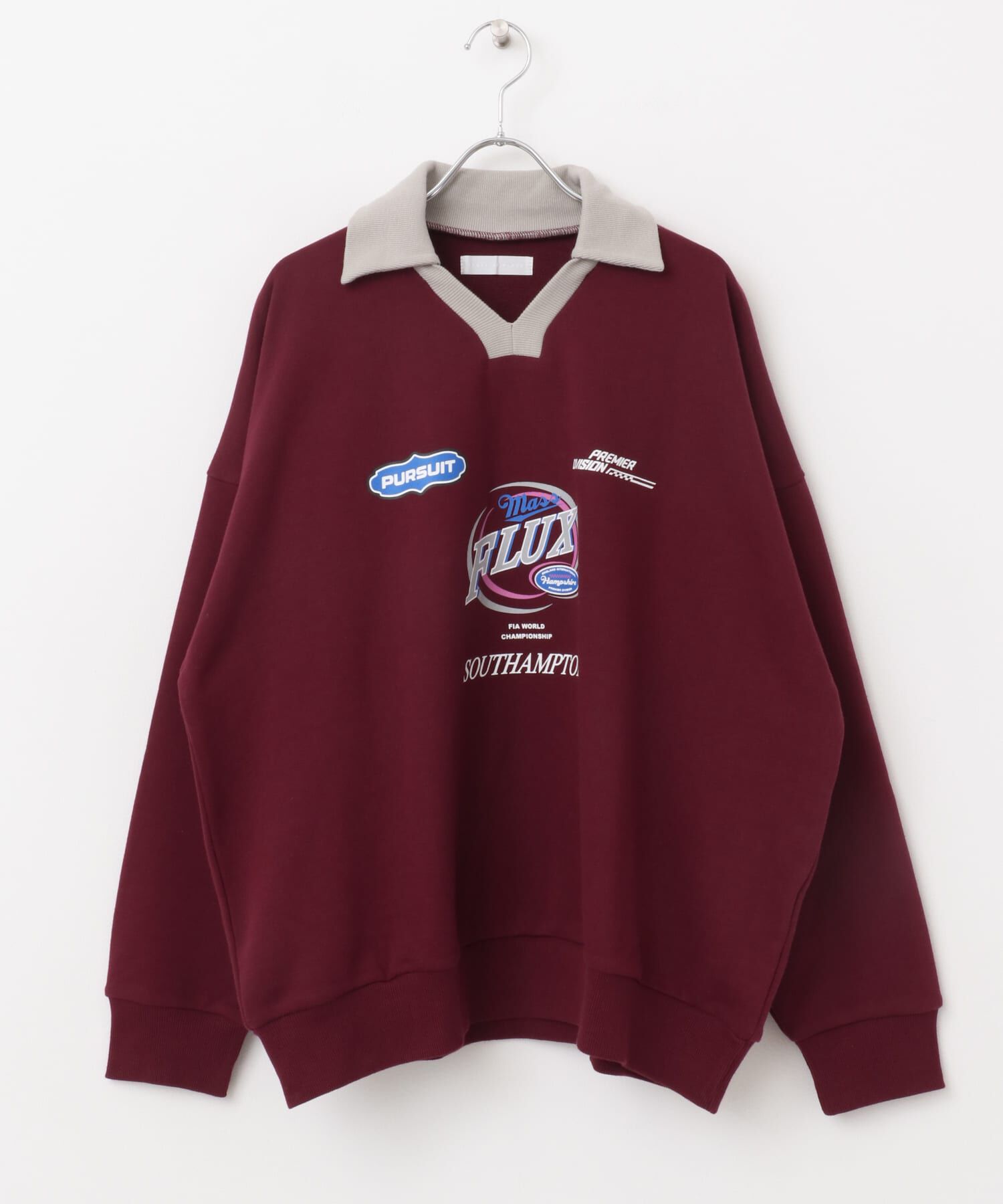 SENSE OF PLACE by URBAN RESEARCH「Game Graphic Long-Sleeve Sweat」|スウェット・ジャージ|