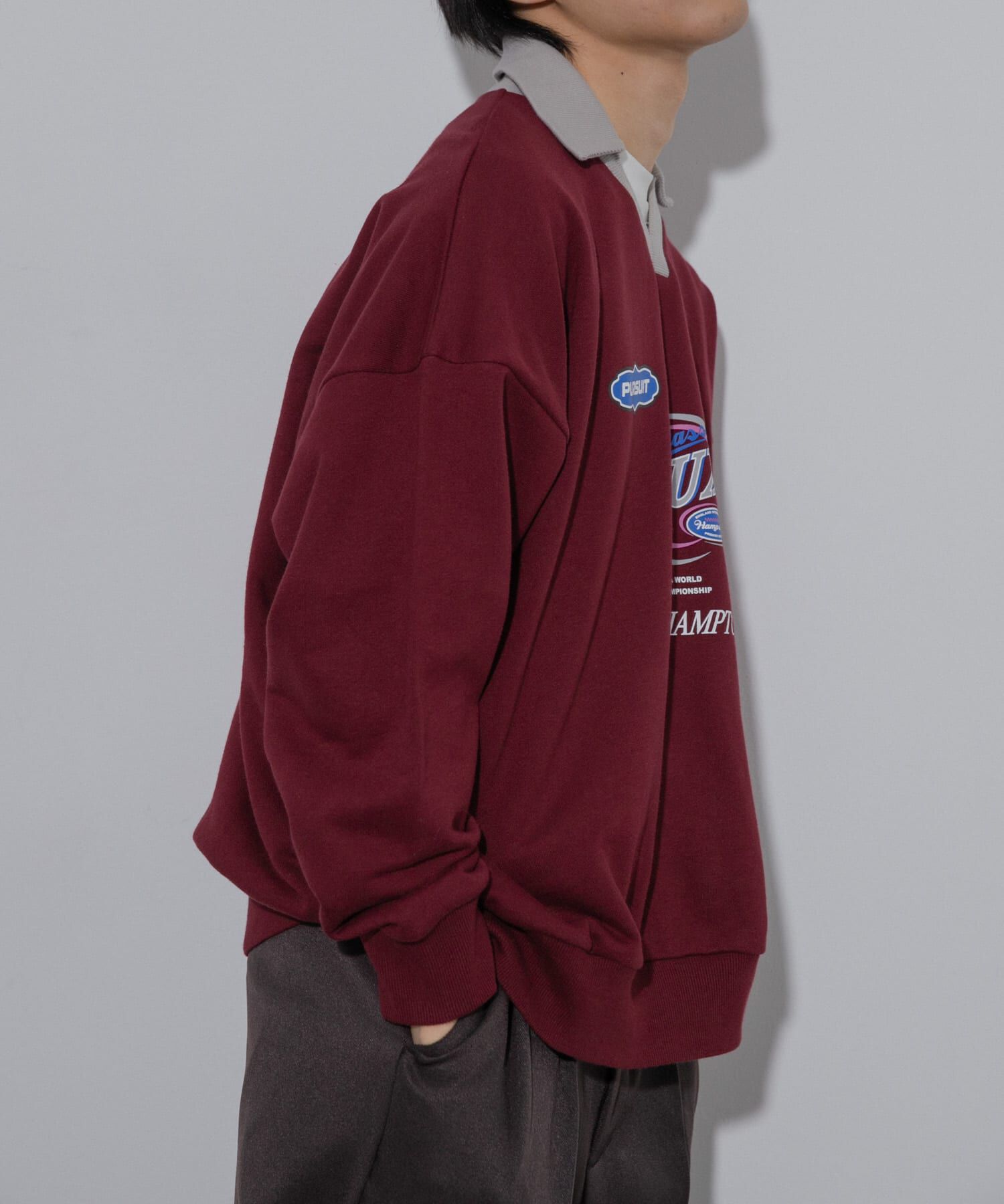 SENSE OF PLACE by URBAN RESEARCH「Game Graphic Long-Sleeve Sweat」|スウェット・ジャージ|
