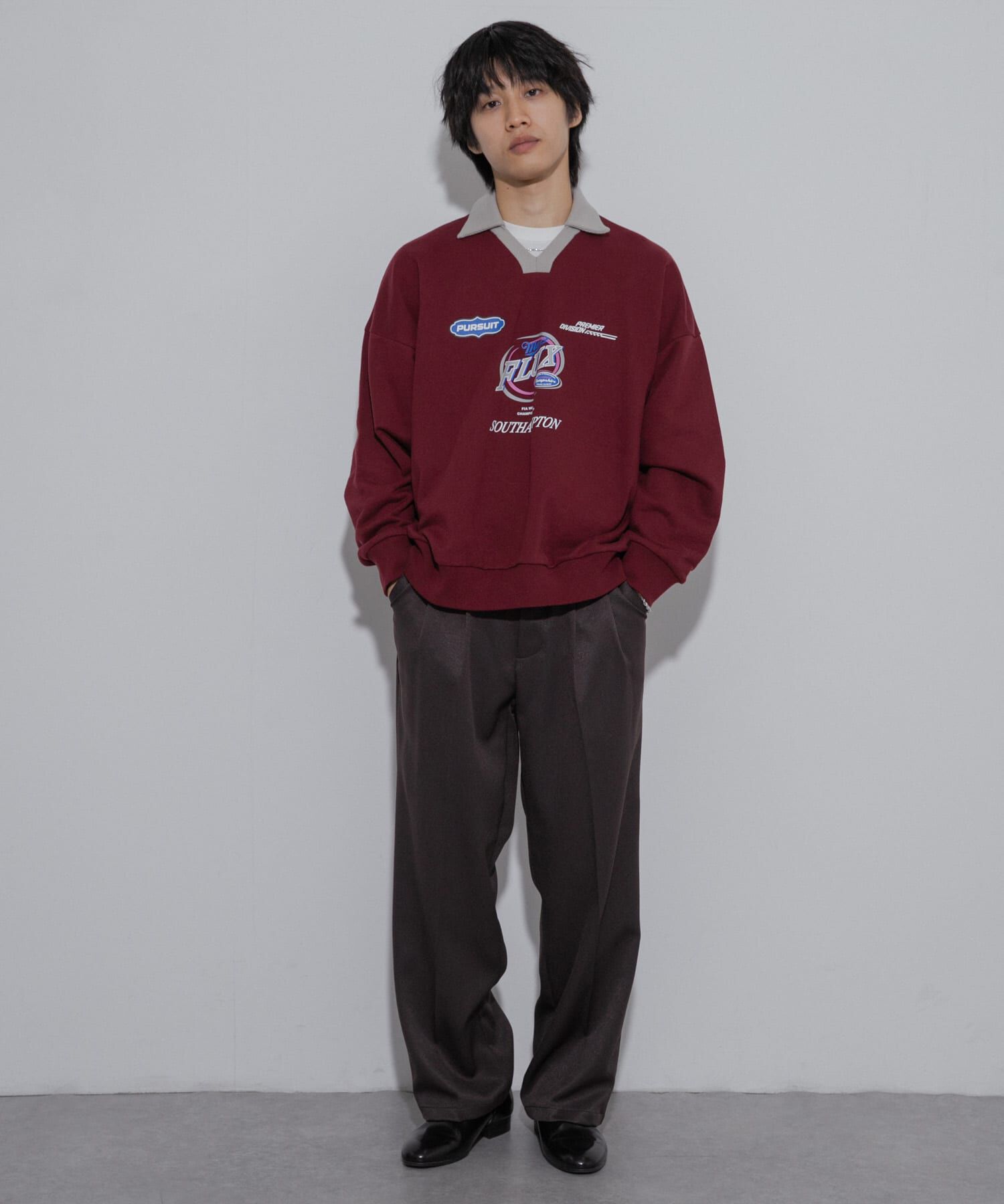 SENSE OF PLACE by URBAN RESEARCH「Game Graphic Long-Sleeve Sweat」|スウェット・ジャージ|