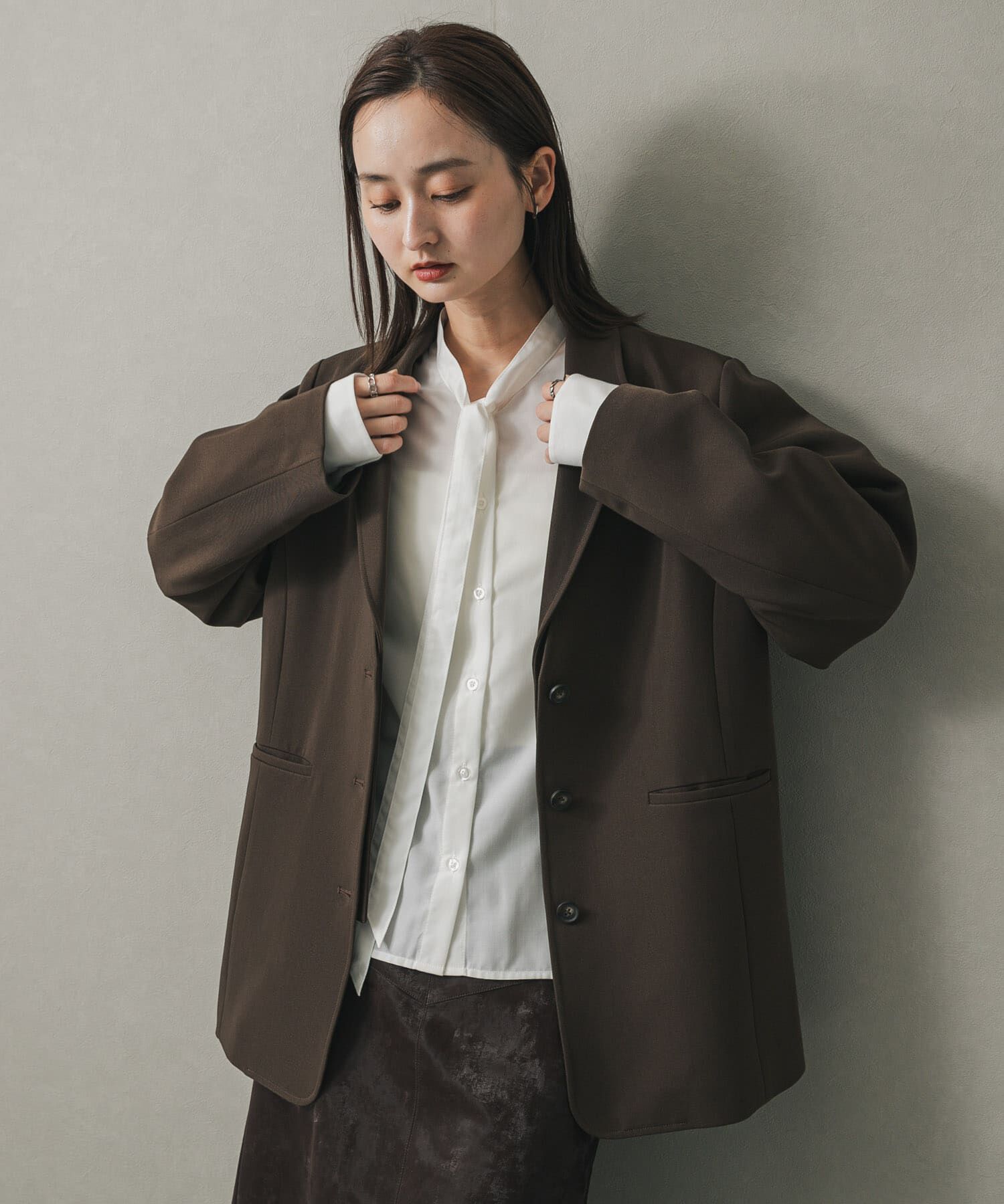 SENSE OF PLACE by URBAN RESEARCH「ボウタイブラウス」|シャツ・ブラウス|