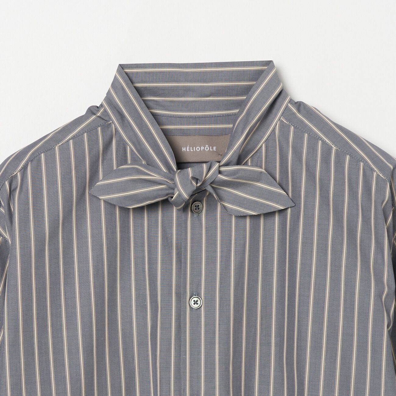 HELIOPOLE「HELIOPOLE SCARF COLLAR SHIRT」|シャツ・ブラウス|