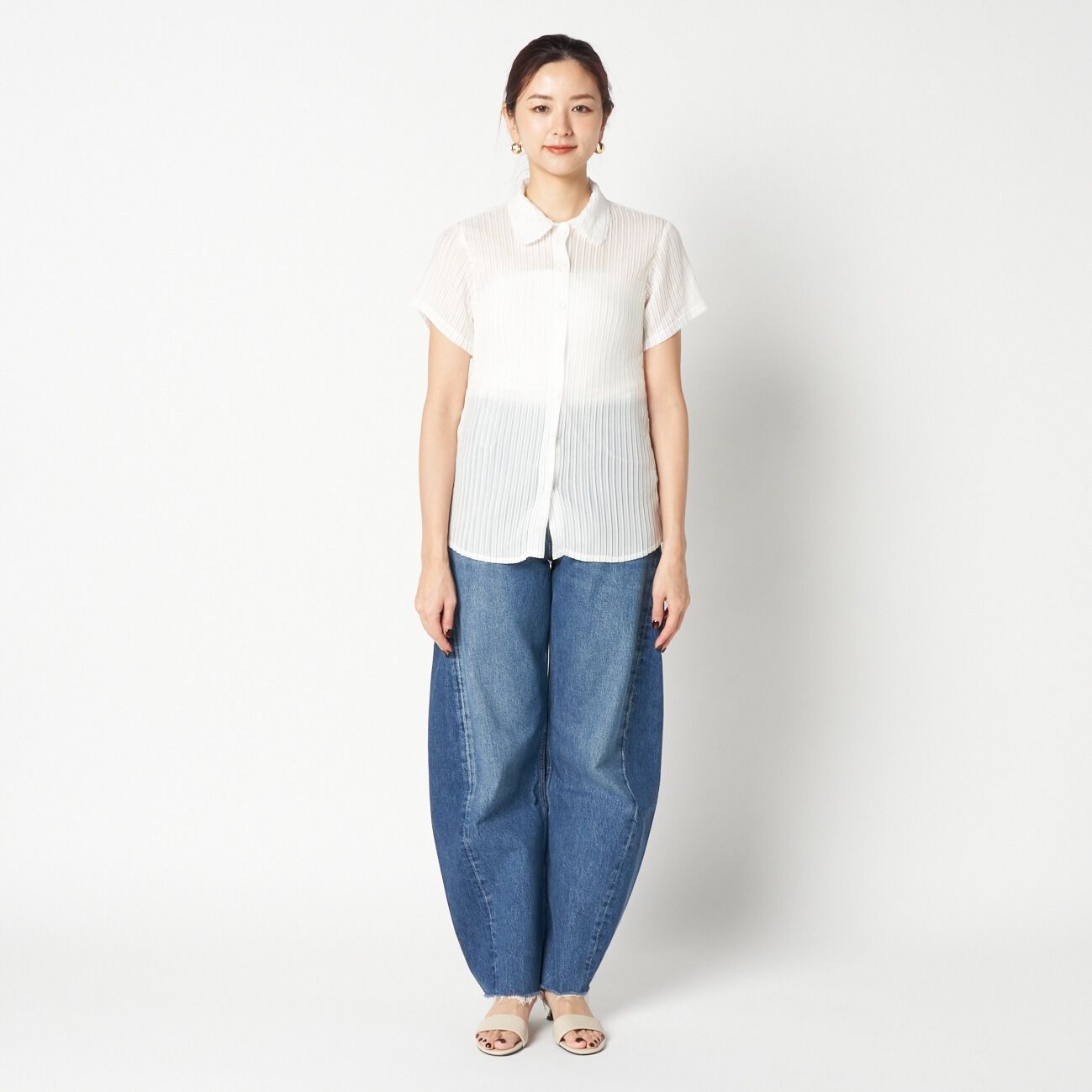 「Gongdid Design PLEATED SHIRT」|シャツ・ブラウス|
