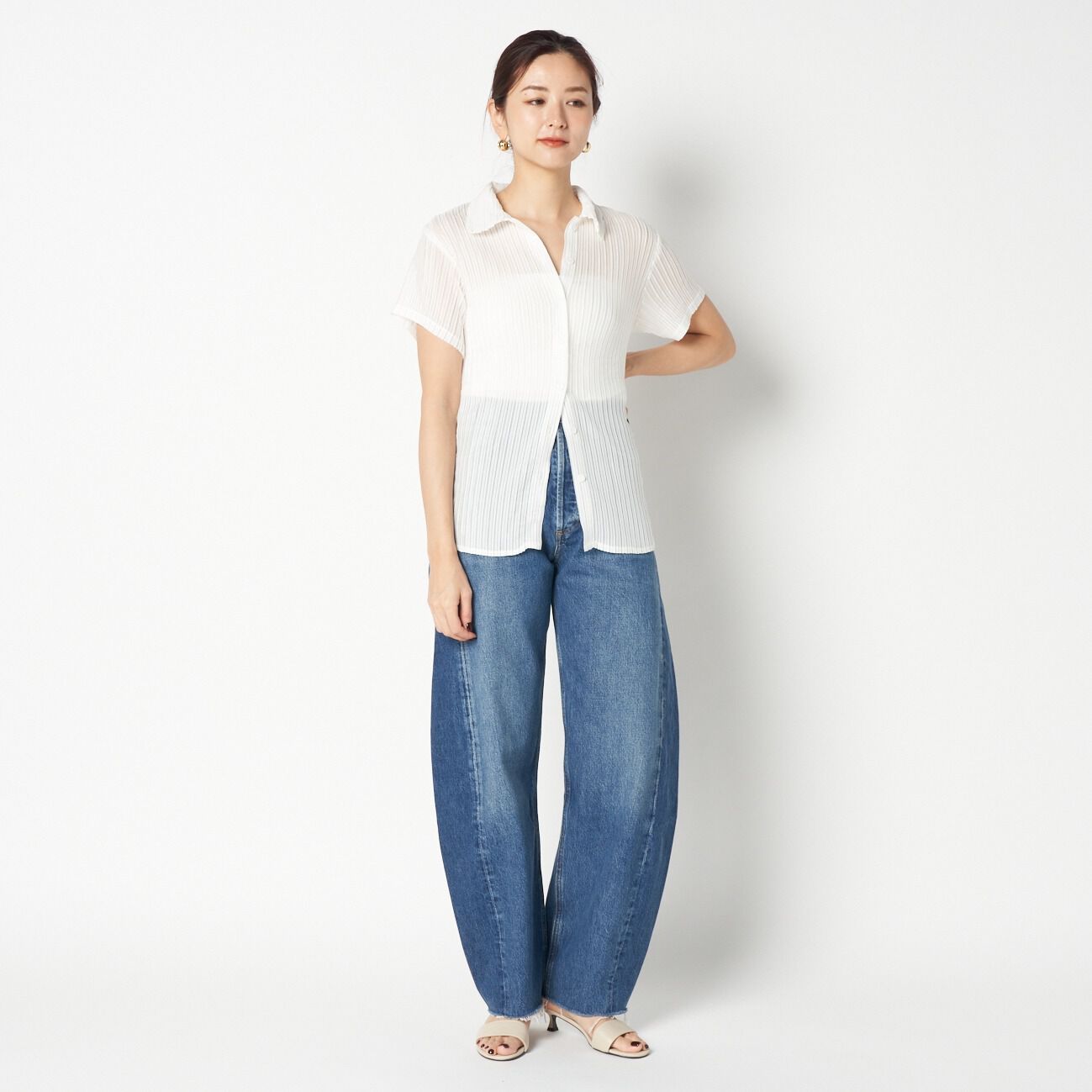  「Gongdid Design PLEATED SHIRT」|シャツ・ブラウス|