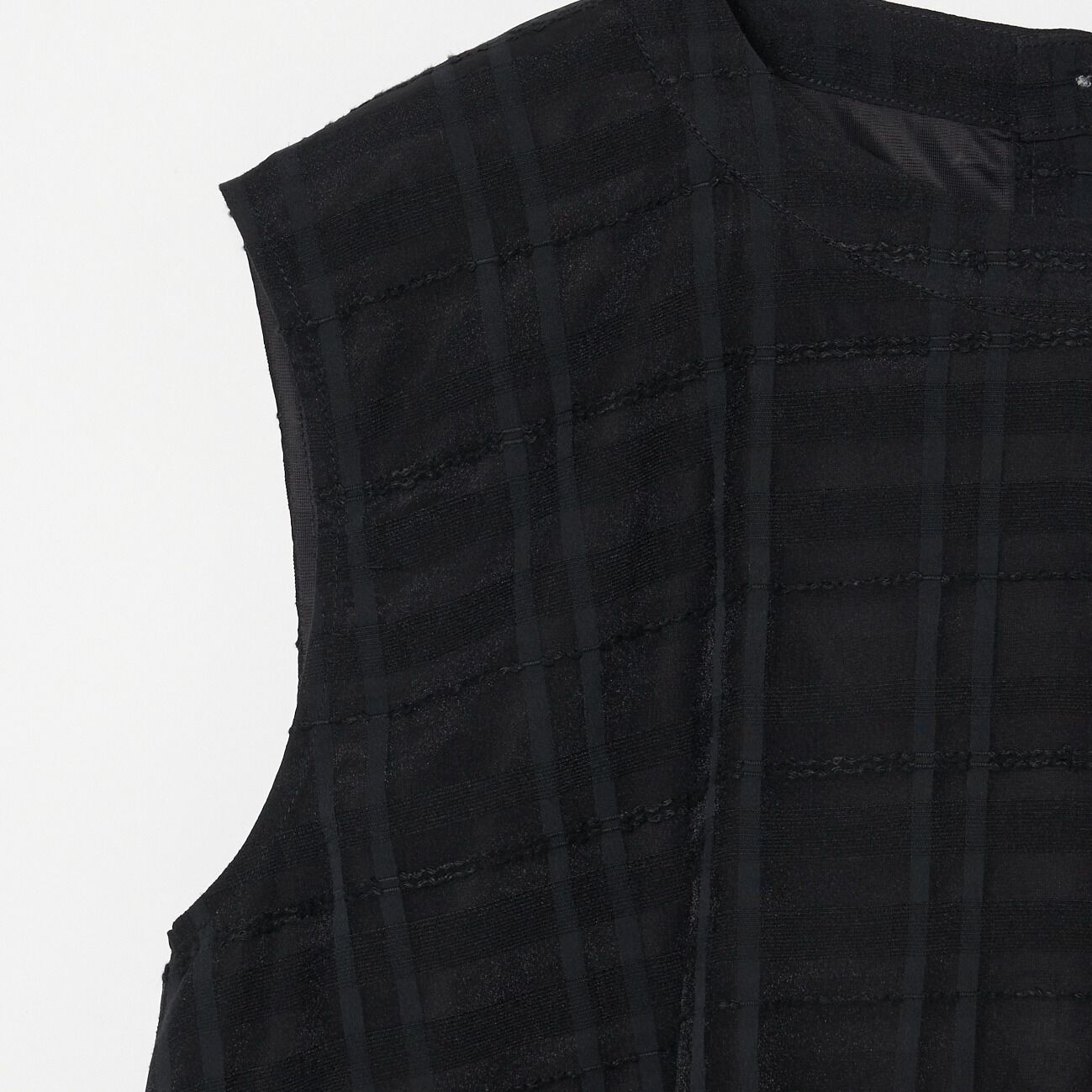 HELIOPOLE「HELIOPOLE CHECK BALLOON HEM BLOUSE」|シャツ・ブラウス|