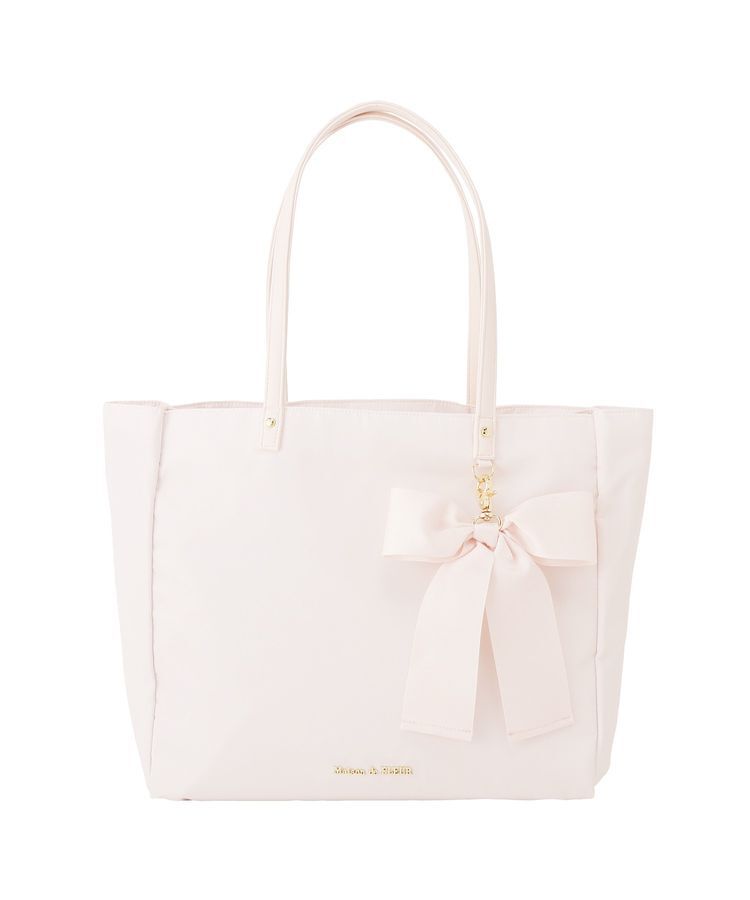 Maison de FLEUR「リボンチャーム付き3ルームトートバッグ」|トートバッグ|