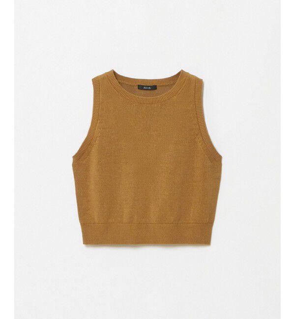 allureville「ハイゲージペーパーヤーンアメスリプルオーバー」|ニット・セーター|