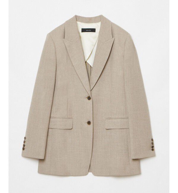 allureville「リネンライクテーラードジャケット」|テーラードジャケット|