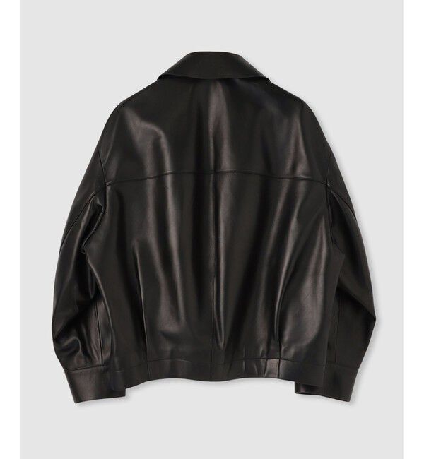 allureville「別注ラムレザーブルゾン」|ブルゾン・スタジャン|