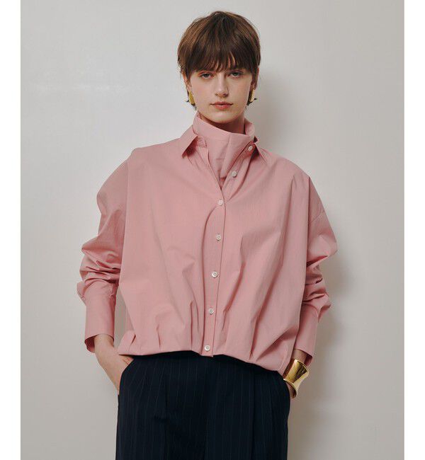 allureville/〈WEB・一部店舗別注〉スカーフ付バルーンシャツ