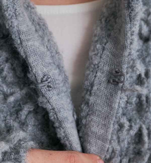  「ループフリンジニットカーディガン」|カーディガン|