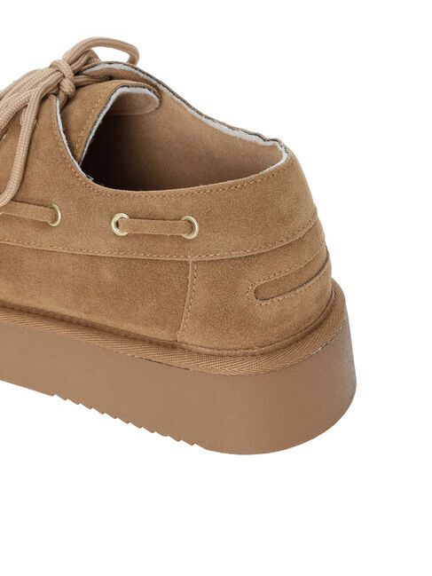 Samansa Mos2「プラットフォームデッキシューズ」|その他|