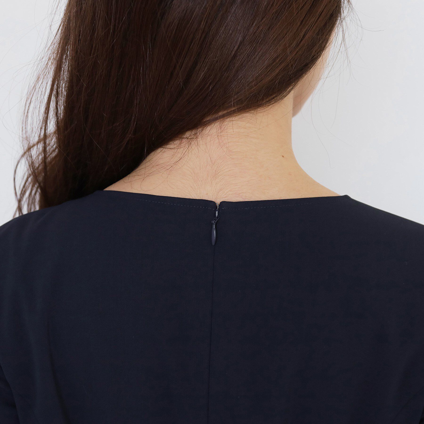 COUP DE CHANCE「【手洗い可／日本製／伸縮性／セットアップ可】共地ベルト付フレアーワンピース」|ワンピース|