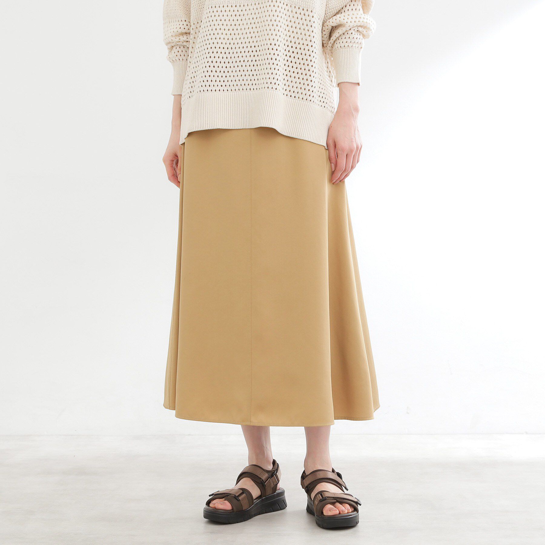 Reflect「フリュイドフレアスカート」|スカート|