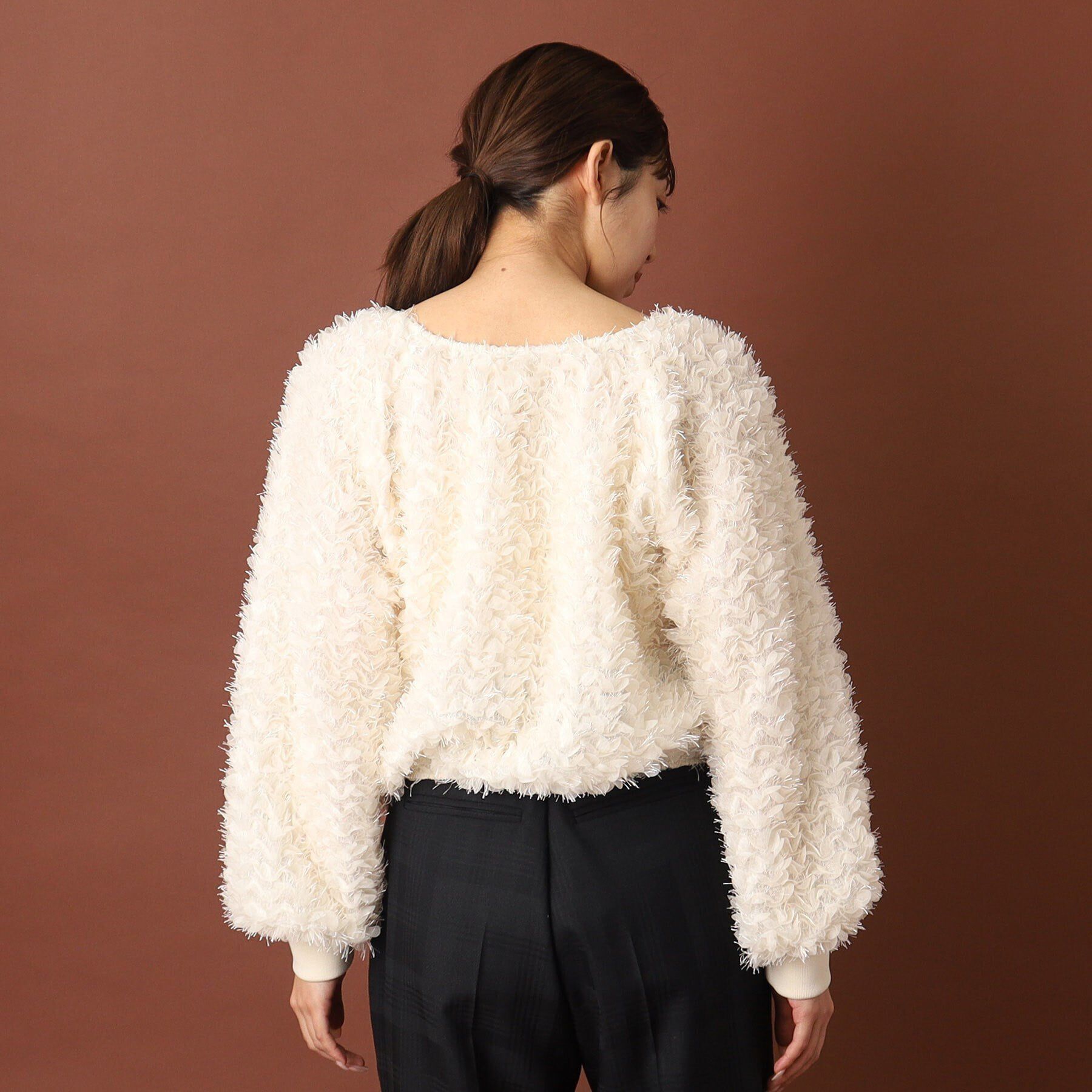 DRESSTERIOR「provoke（プロヴォーク）【別注】 フワラーモチーフブラウス」|シャツ・ブラウス|