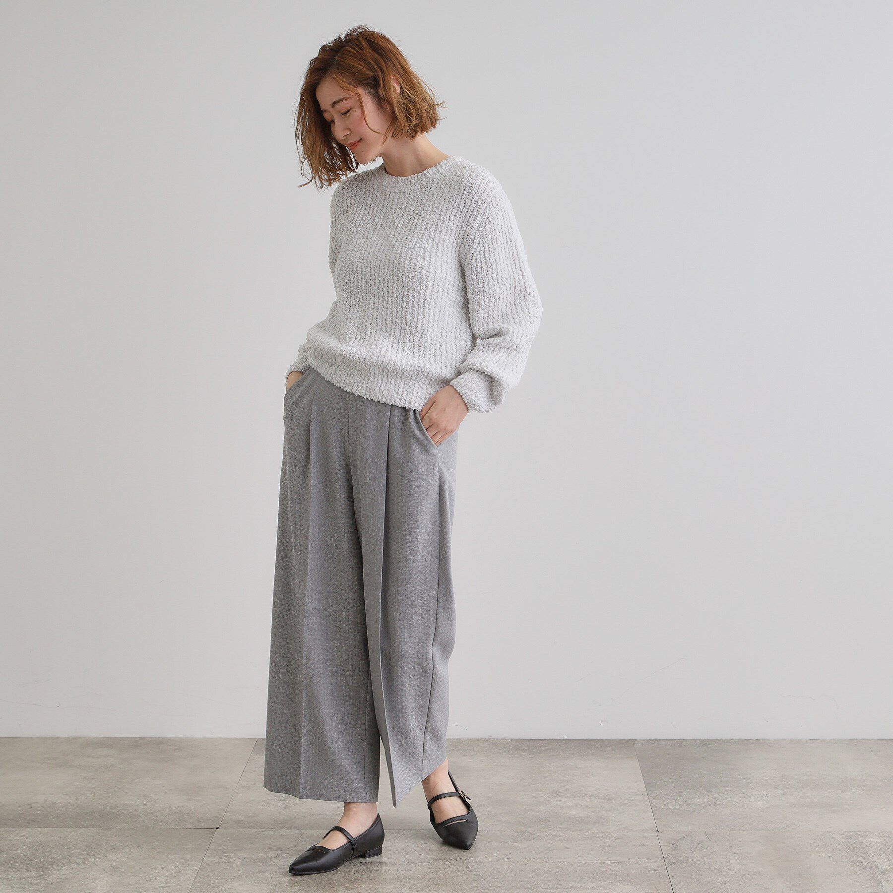 grove「サイドバックルワイドパンツ」|その他|