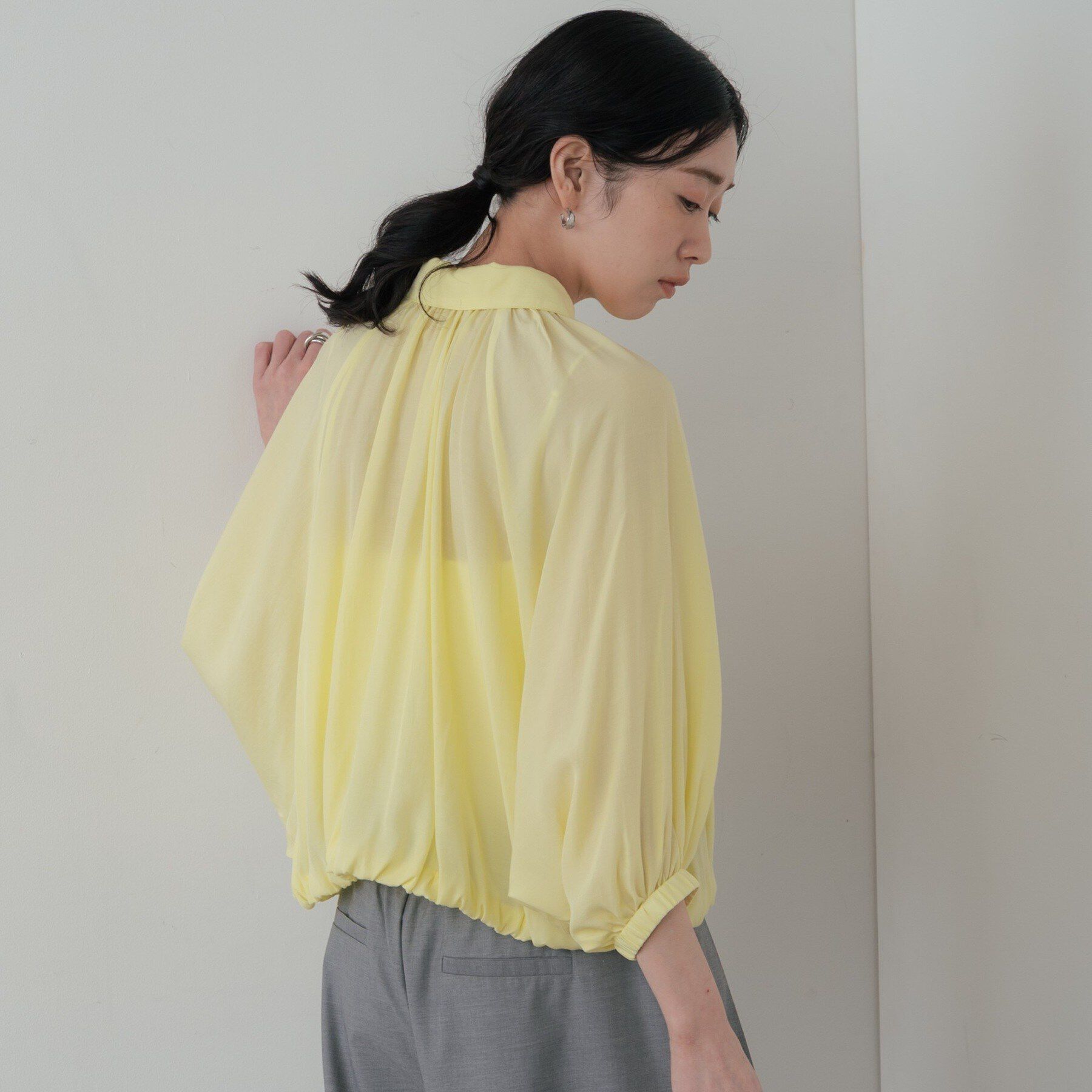 GALLEST「バルーンシアーブラウス」|シャツ・ブラウス|