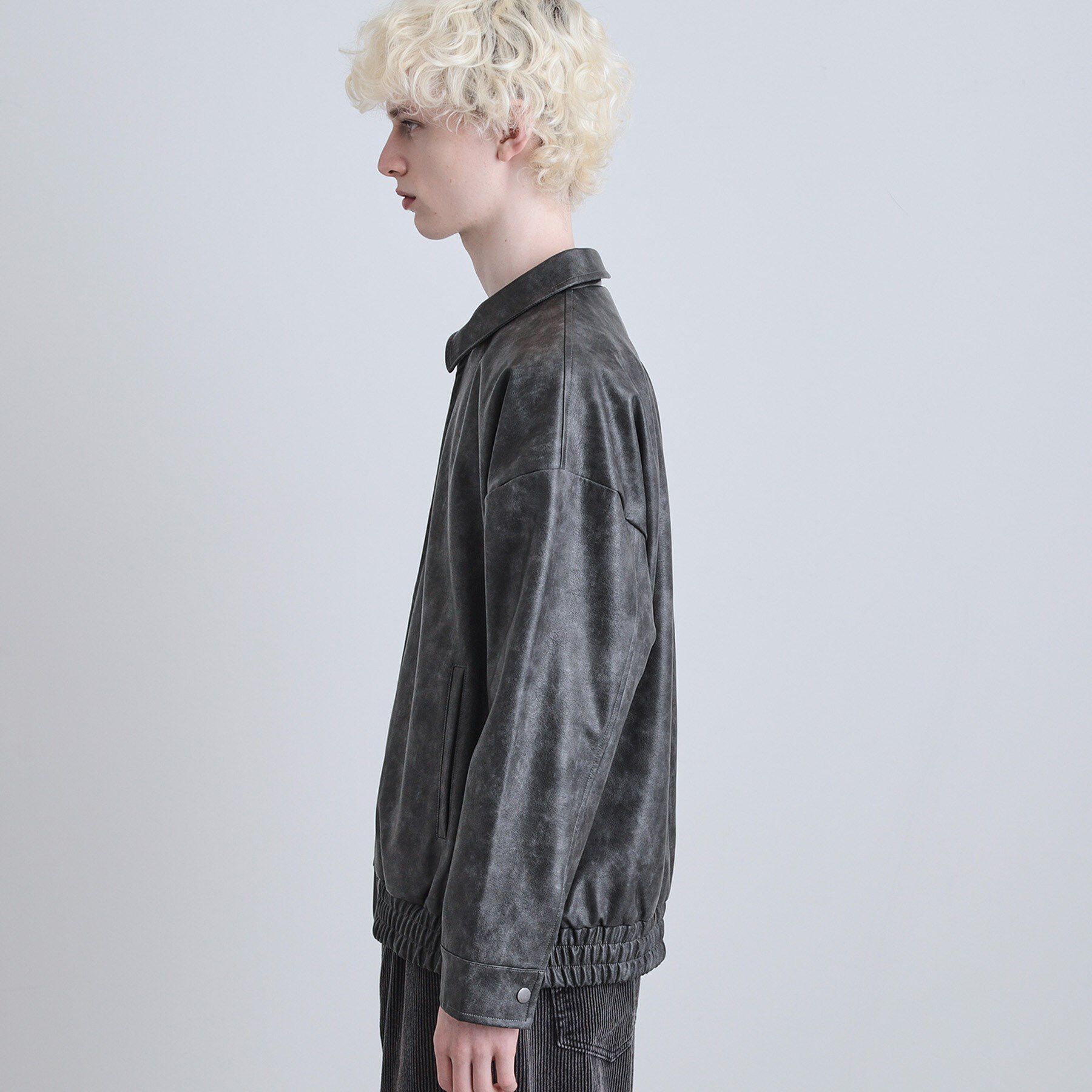 tk.TAKEO KIKUCHI「ヴィンテージライクドロップショルダージップブルゾン」|ブルゾン・スタジャン|