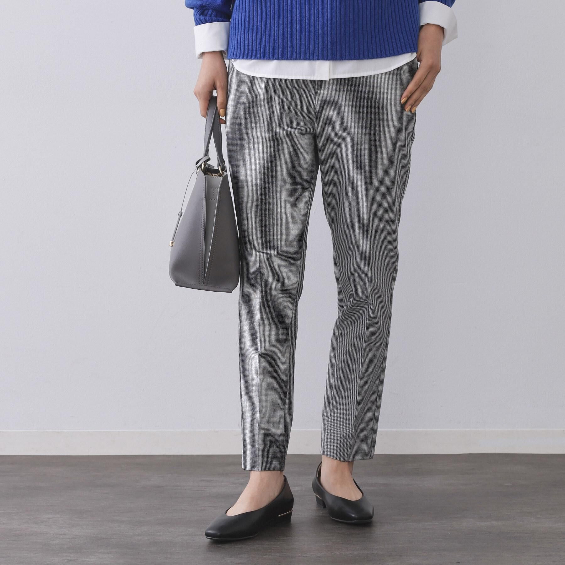 OPAQUE.CLIP「裏起毛ハイストレッチイージーテーパードパンツ【洗濯機OK】」|その他|