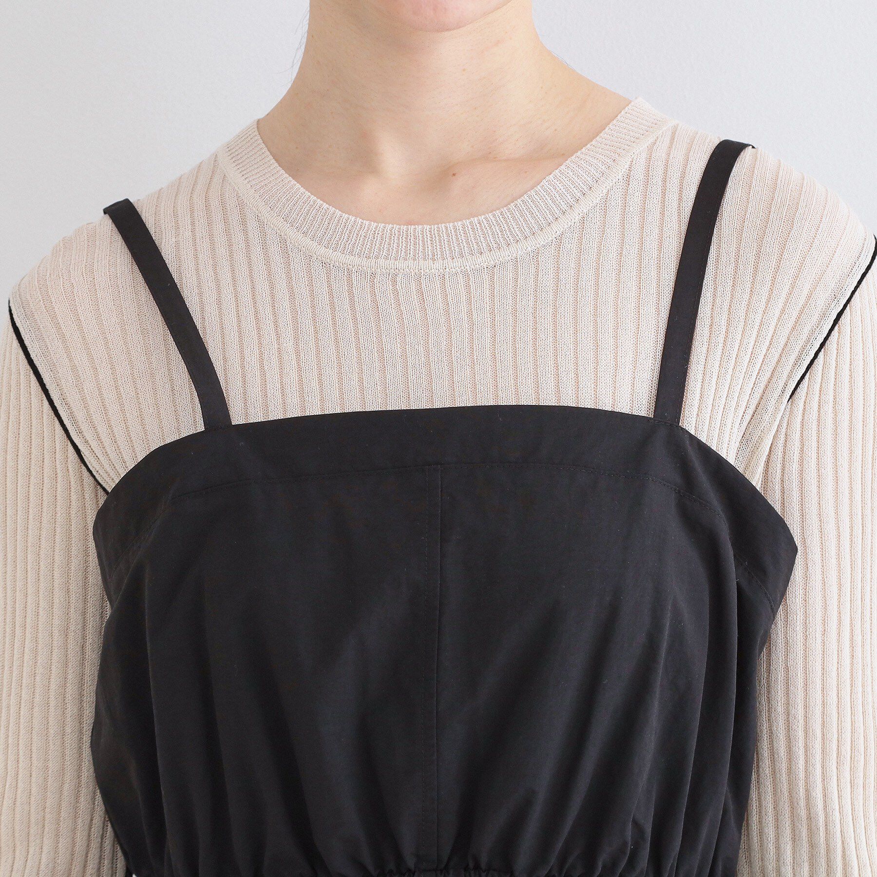 OPAQUE.CLIP「ポケットキャミワンピース【洗濯機OK】」|ワンピース|