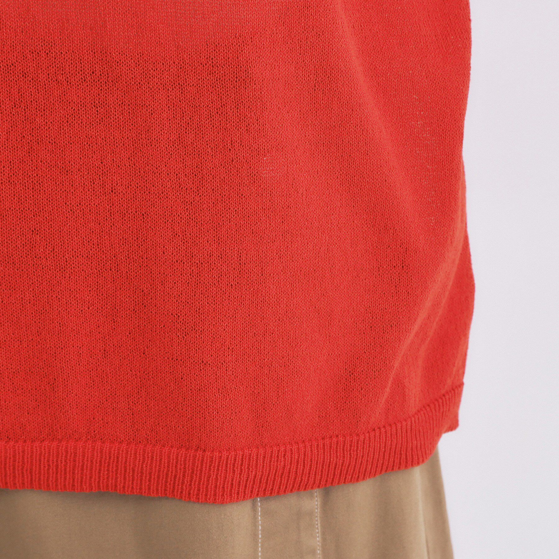 OPAQUE.CLIP「麻混リラクシーニット【洗濯機OK】」|ニット・セーター|