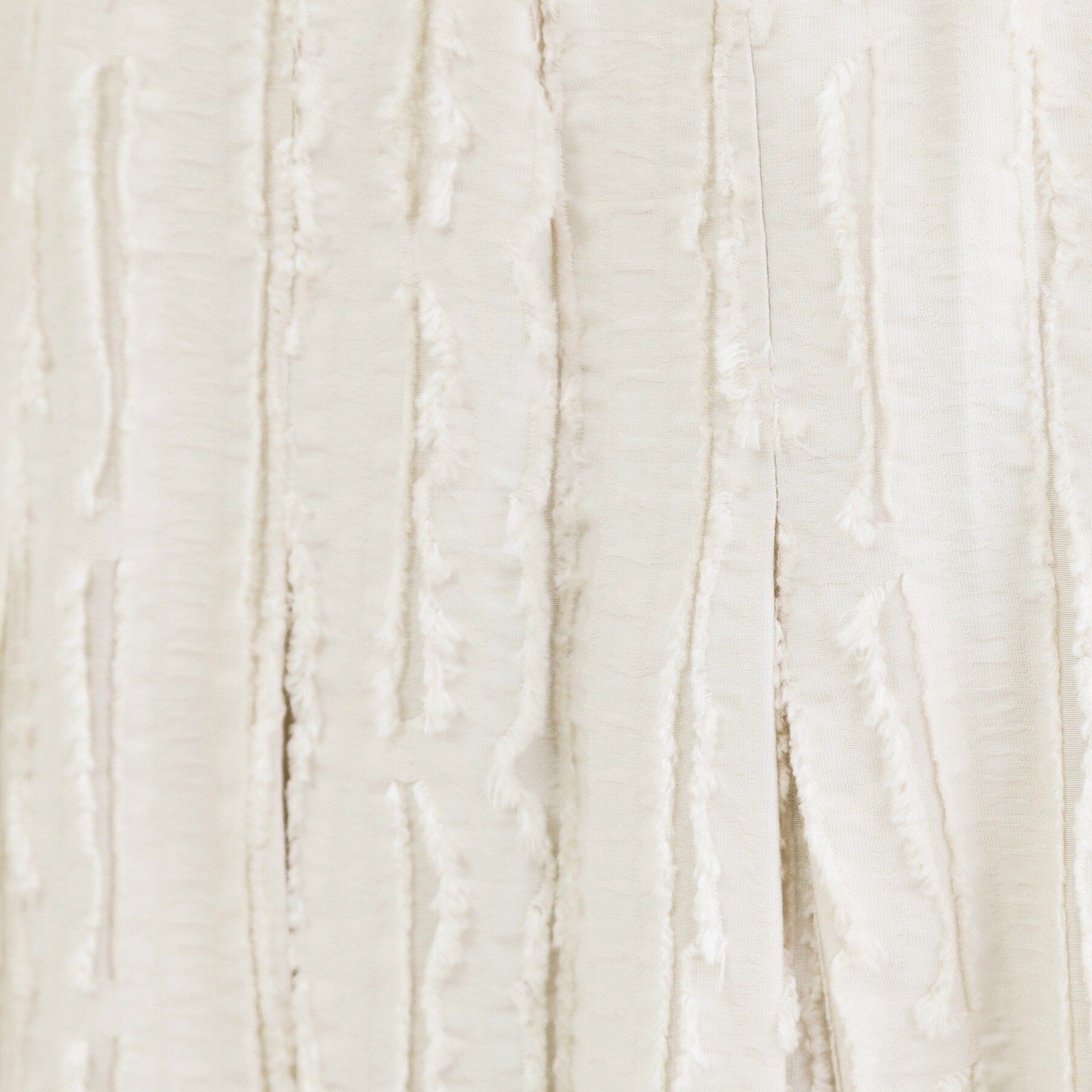 OPAQUE.CLIP「フリンジジャカード タックフレアスカート【洗濯機OK】」|スカート|