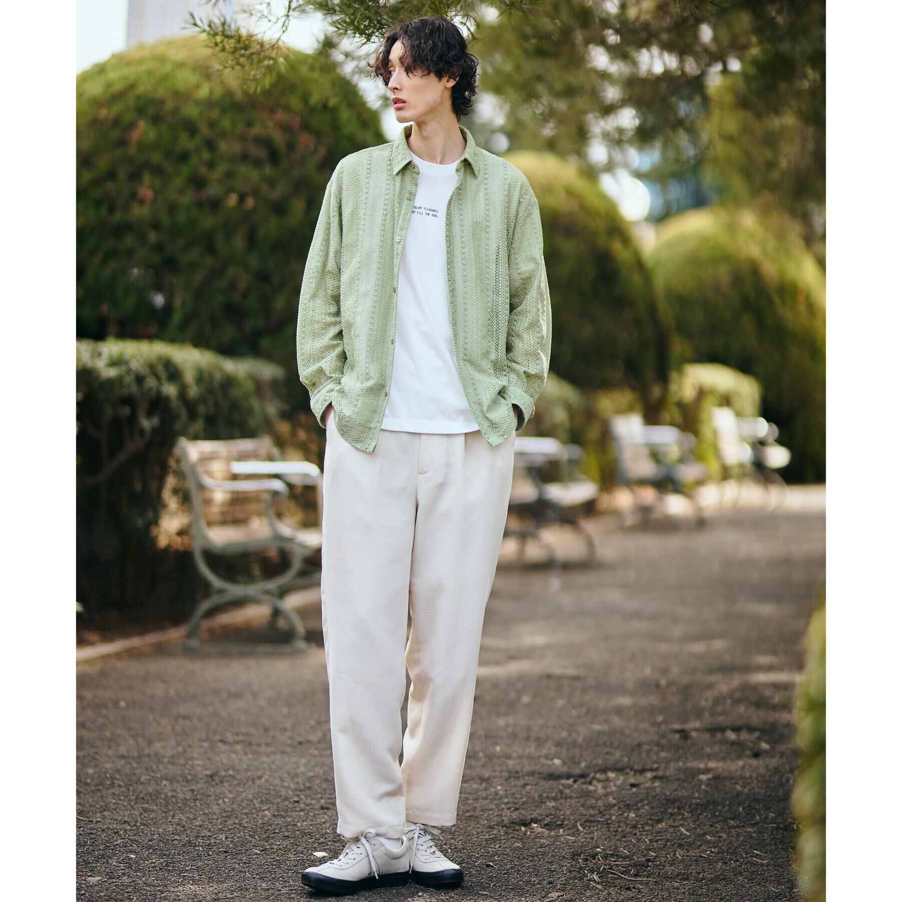 THE SHOP TK「パナマメッシュパンツ セットアップ可」|その他|