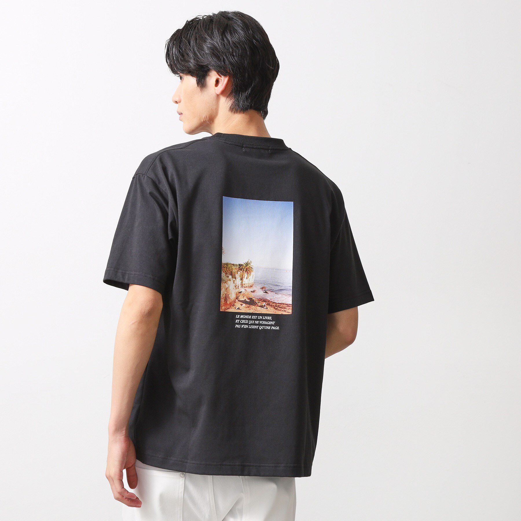 THE SHOP TK「【旅するTシャツ】フォトプリント マシンウォッシャブル／サスティナブル」|Tシャツ・カットソー|