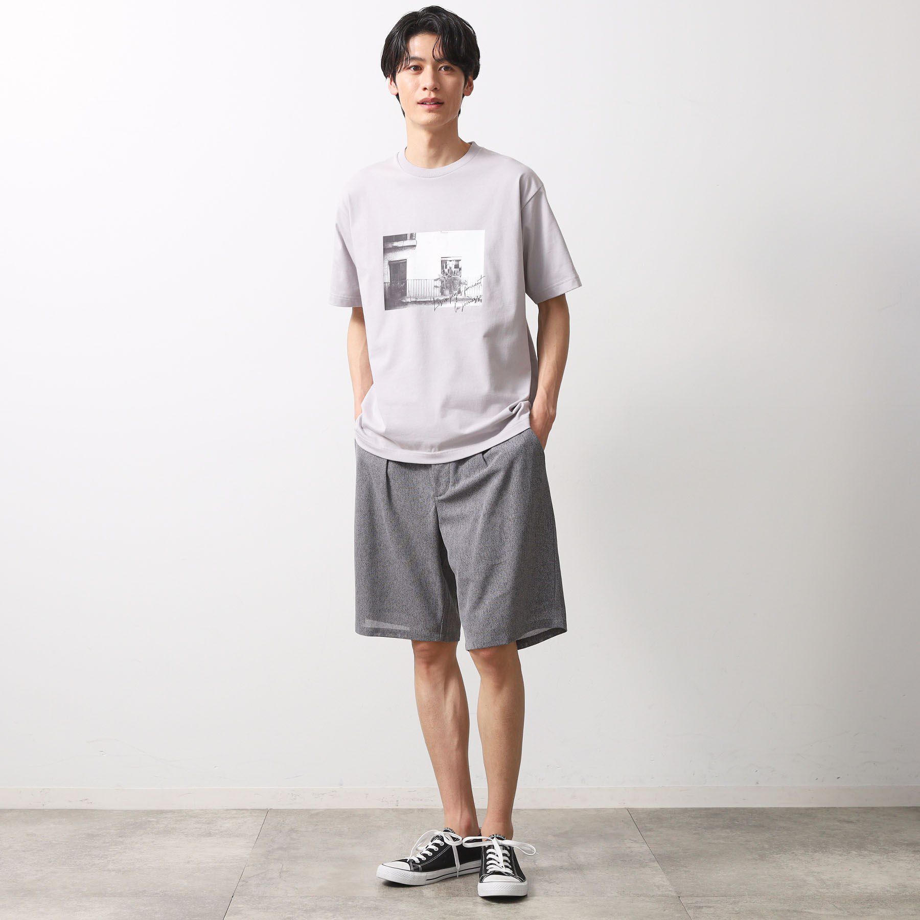 THE SHOP TK「シャリルジャージショートパンツ 洗濯機OK/吸水速乾/イージーケア/セットアップ可」|その他|