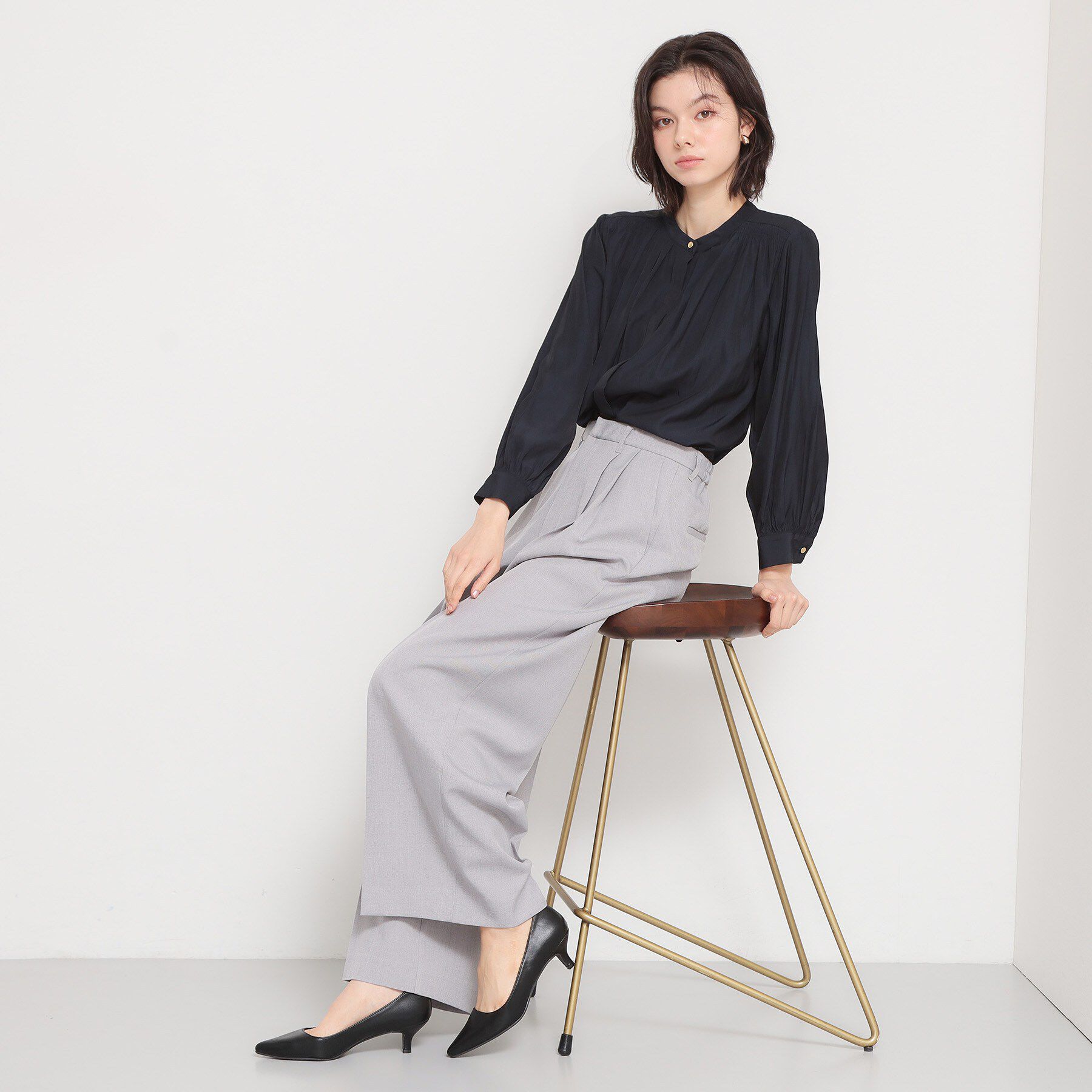 THE SHOP TK「ローヒールベーシックパンプス」|パンプス|