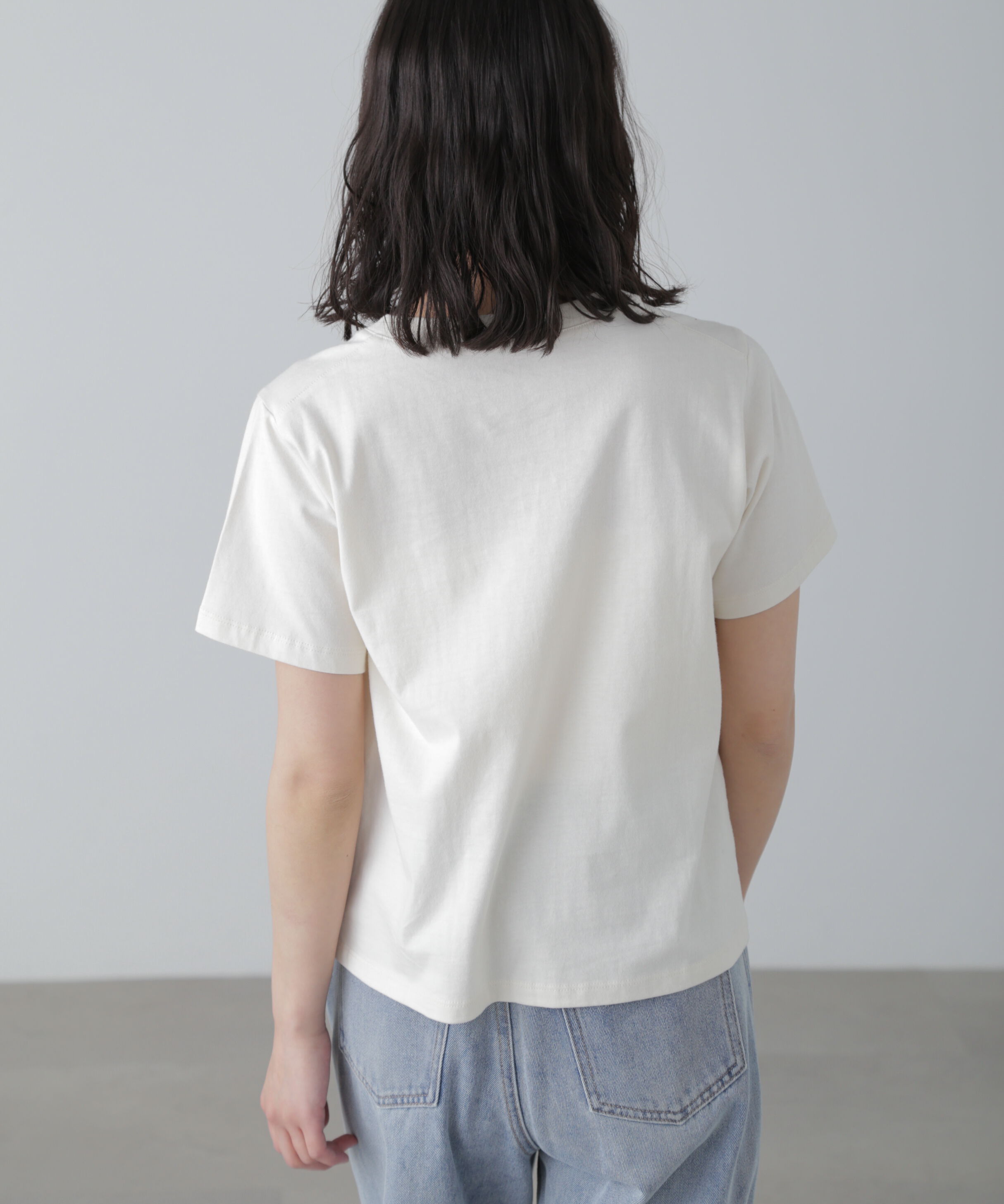  「カラーフレンチロゴプリントTシャツ」|Tシャツ・カットソー|