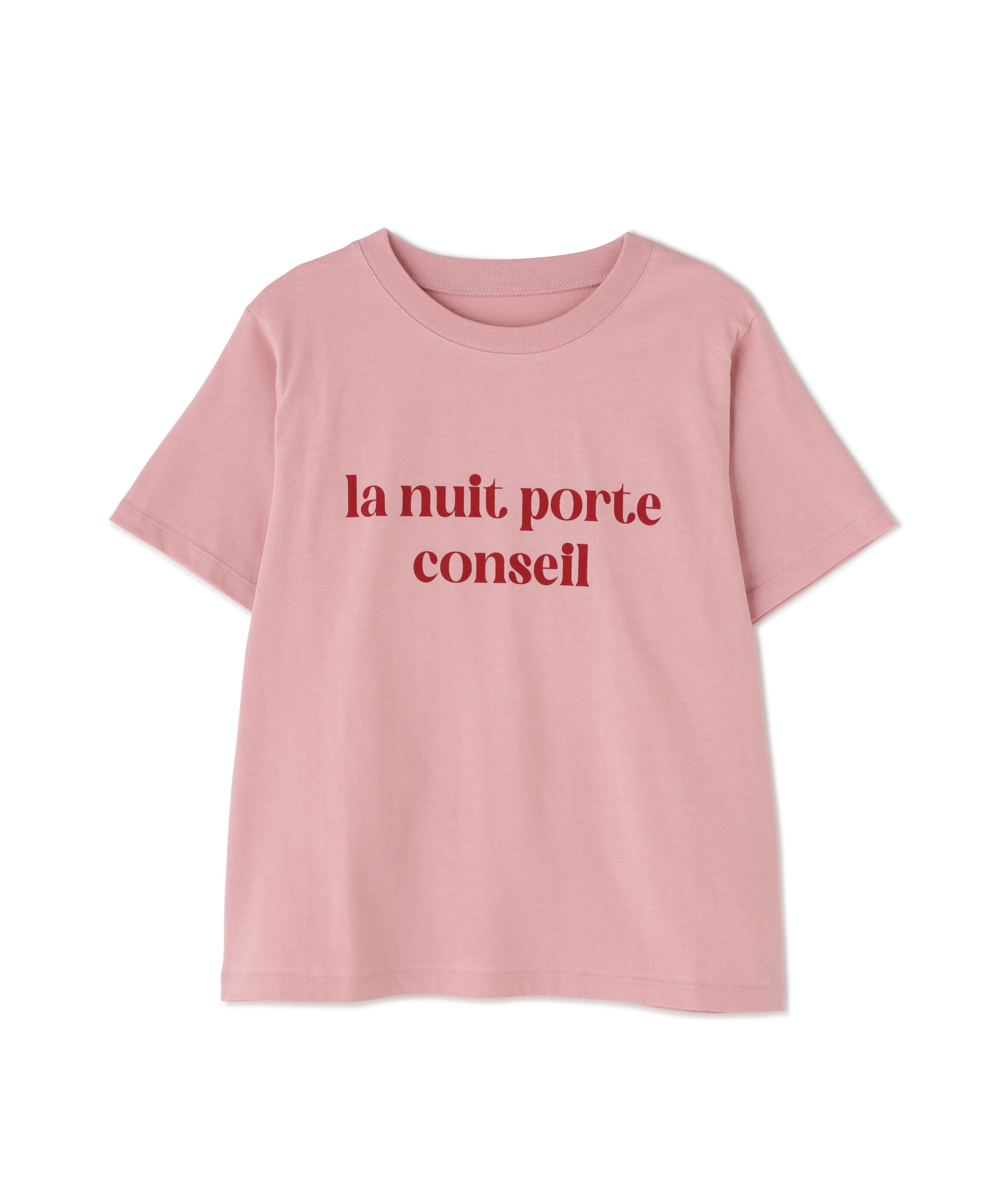  「カラーフレンチロゴプリントTシャツ」|Tシャツ・カットソー|