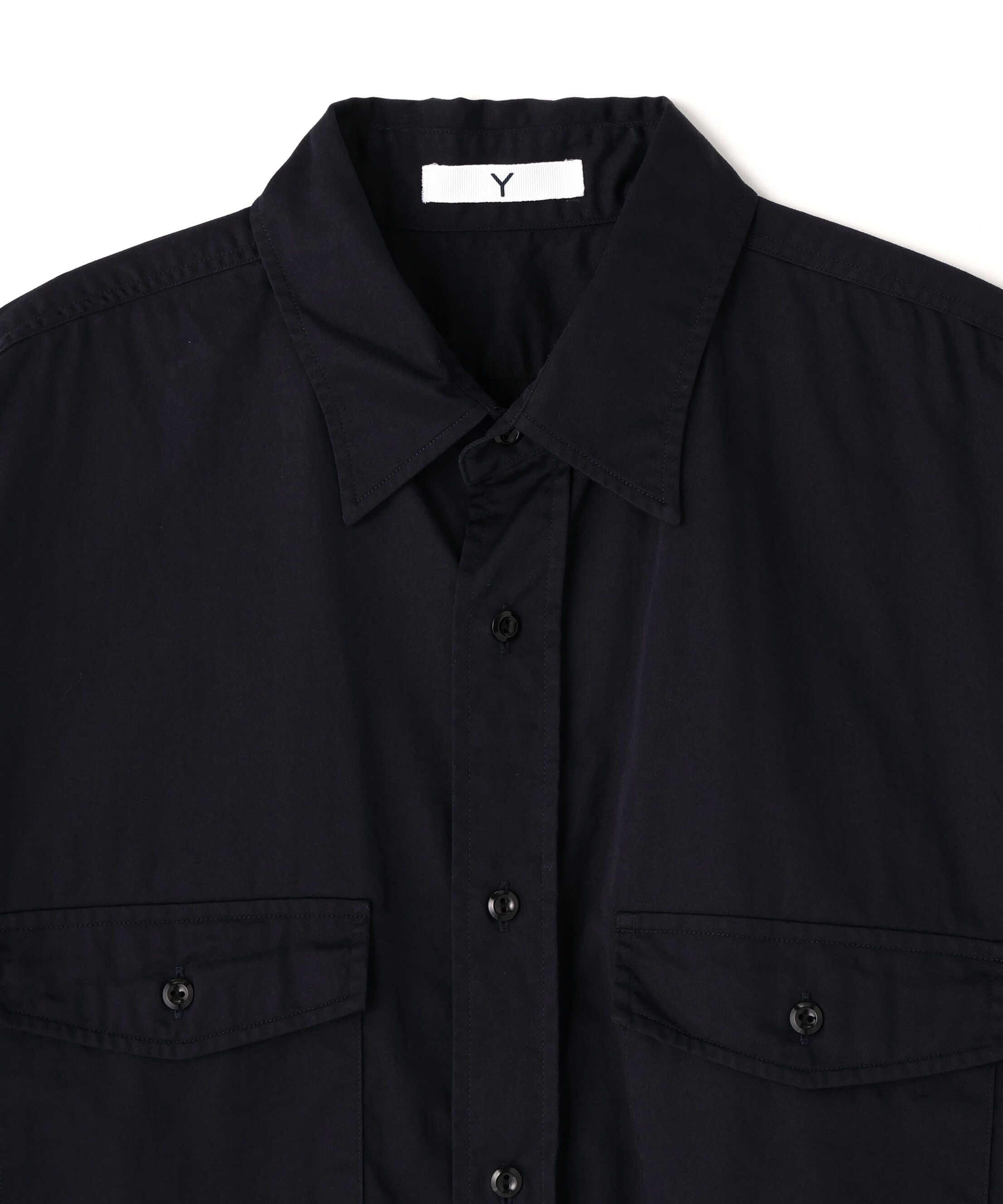 YLEVE 「Ｙ / ORGANIC COTTON HIGH DENSITY SATIN SHIRT」|シャツ・ブラウス|