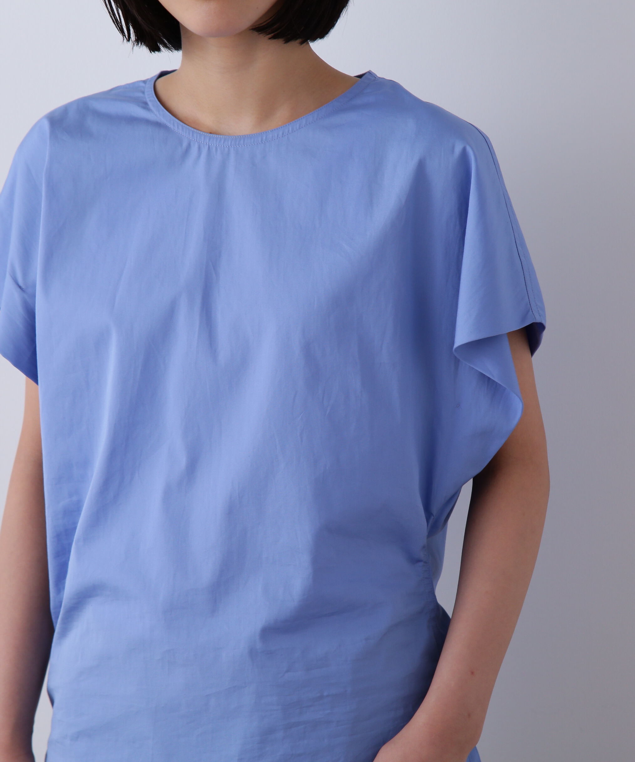 YLEVE 「YLEVE / FINX COTTON WEATHER ASYMMETRY PULLOVER SHIRT」|シャツ・ブラウス|