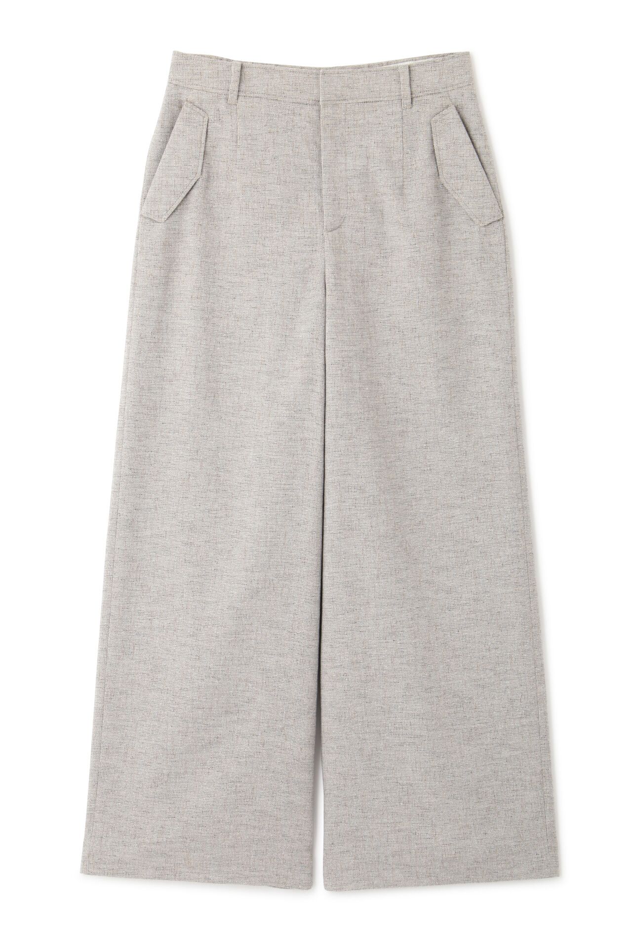  「◆リングミックスツィードセミワイドパンツ」|その他|