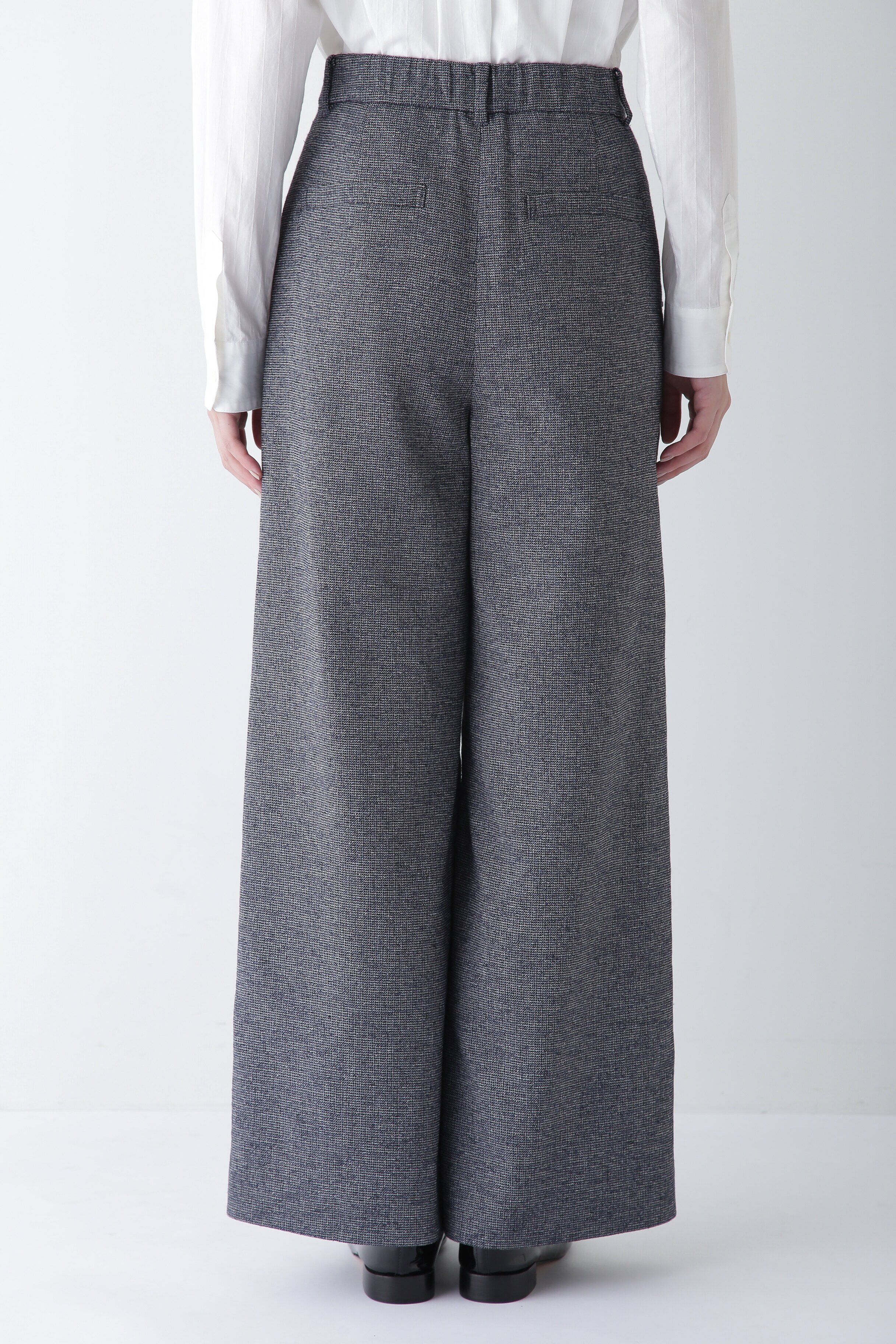  「◆リングミックスツィードセミワイドパンツ」|その他|