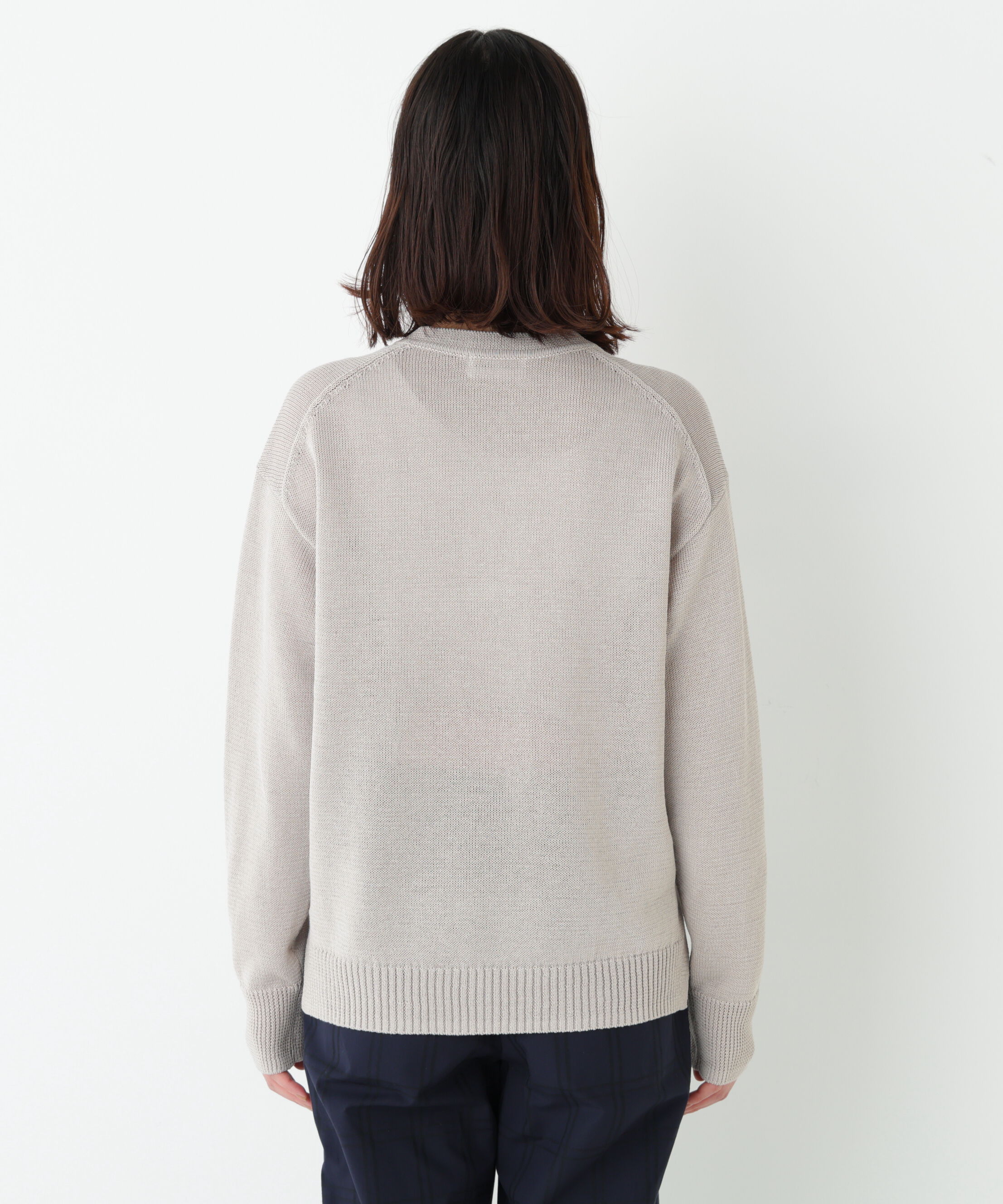  「◆≪ウォッシャブル≫ミドルゲージギマスキッパープルオーバー」|ニット・セーター|