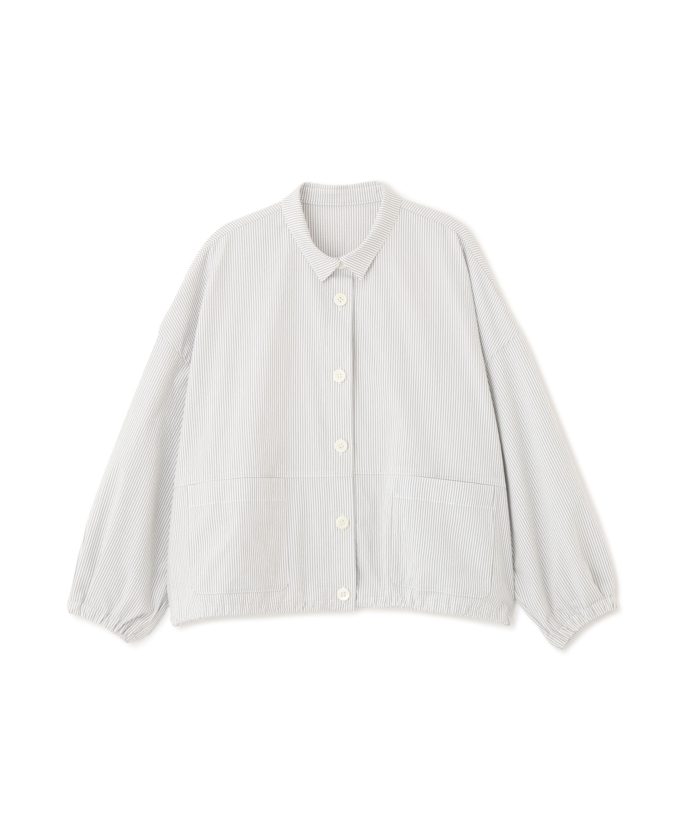  「◆サッカーシャツ羽織」|シャツ・ブラウス|