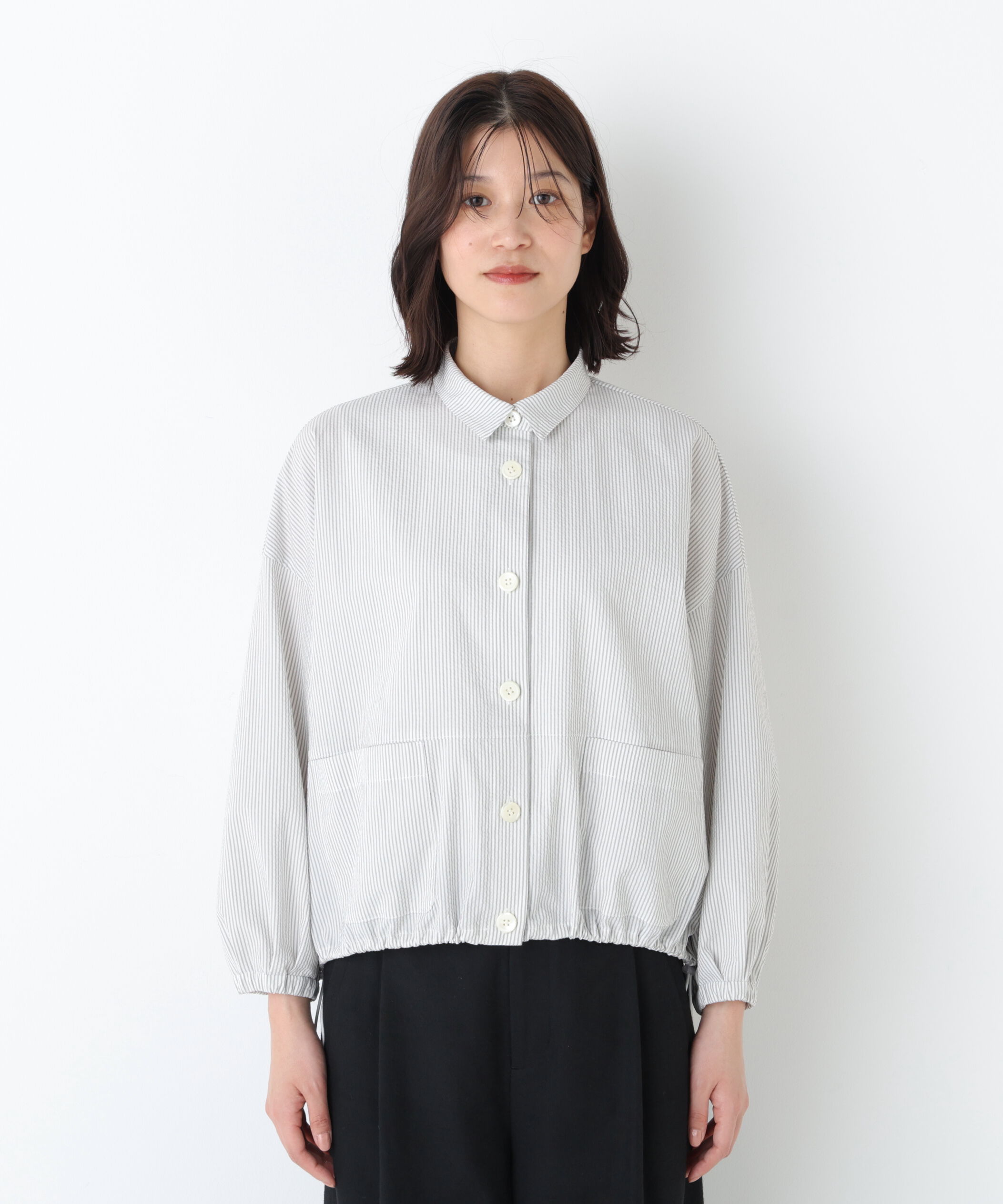  「◆サッカーシャツ羽織」|シャツ・ブラウス|